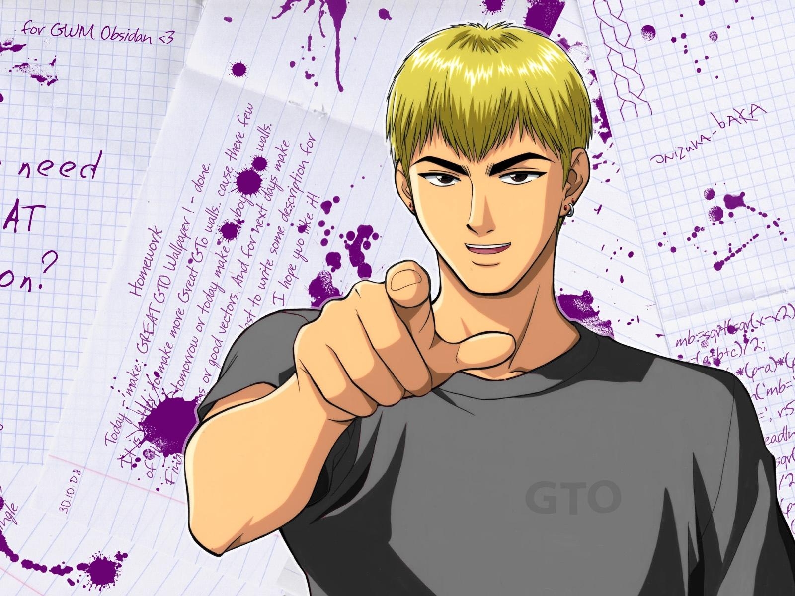 1600x1200 Download wallpaper  great teacher onizuka, eikichi onizuka, Desktop