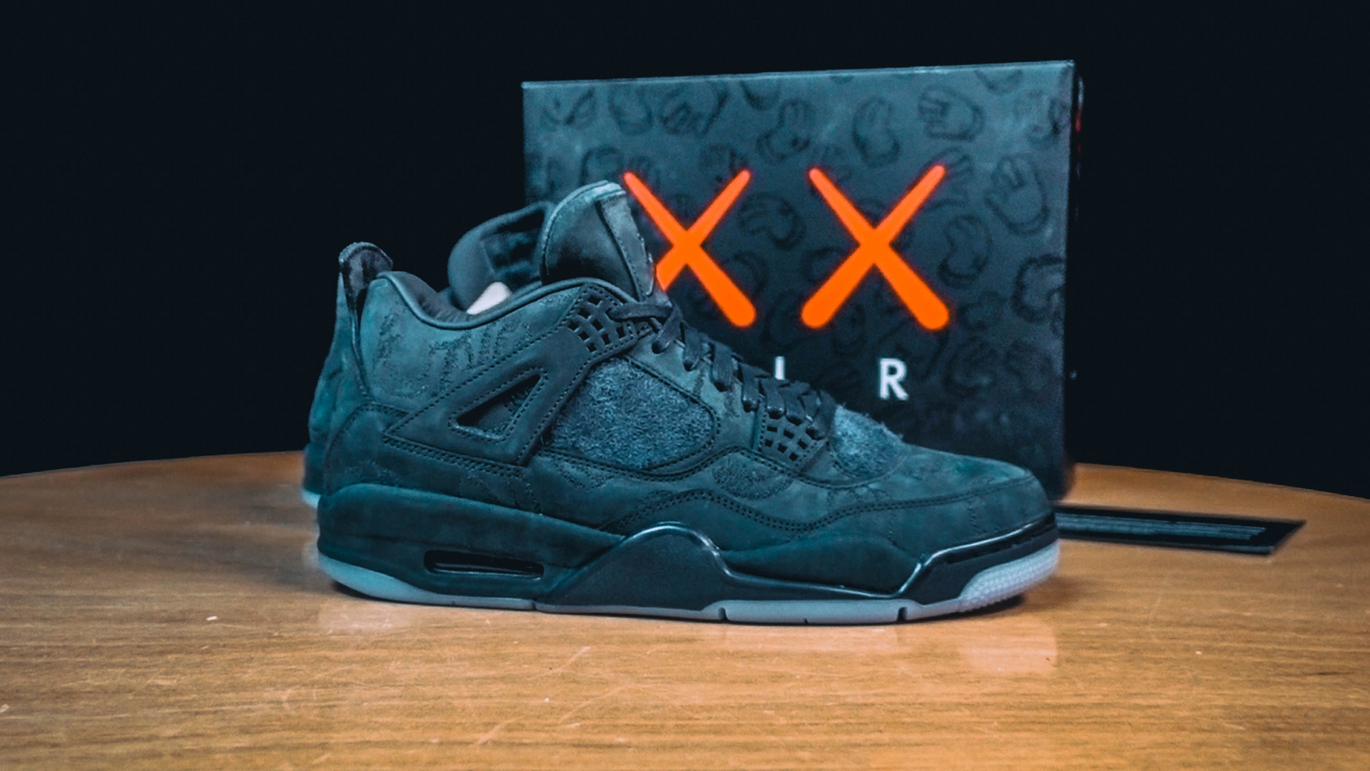 1920x1080 How To Purchase The 'Black' Kaws X Air Jordan 4 930155 001, Desktop