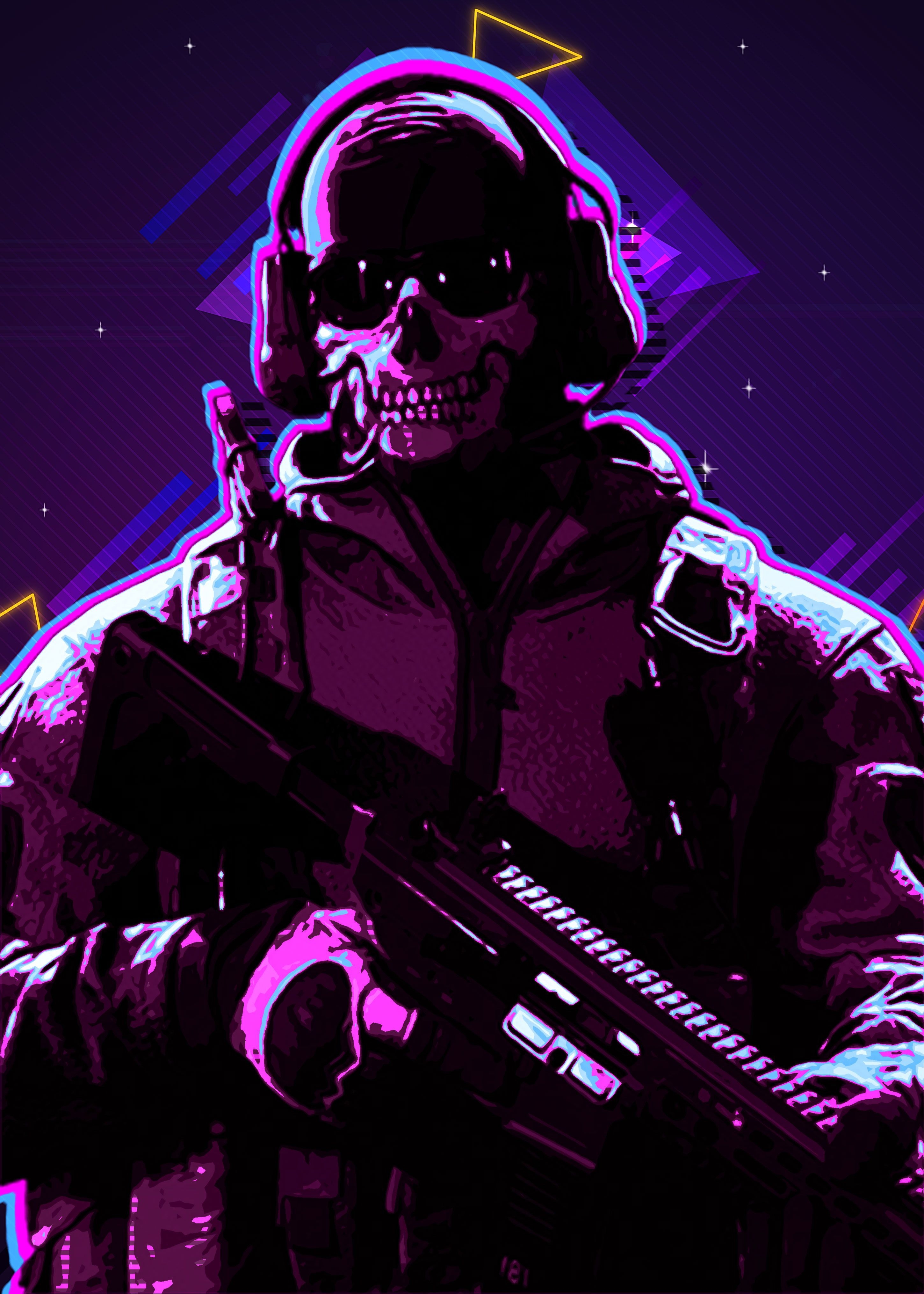 2900x4060 Ghost COD Warzone. Call of duty ghosts, Call of duty zombies, Call off duty, Phone