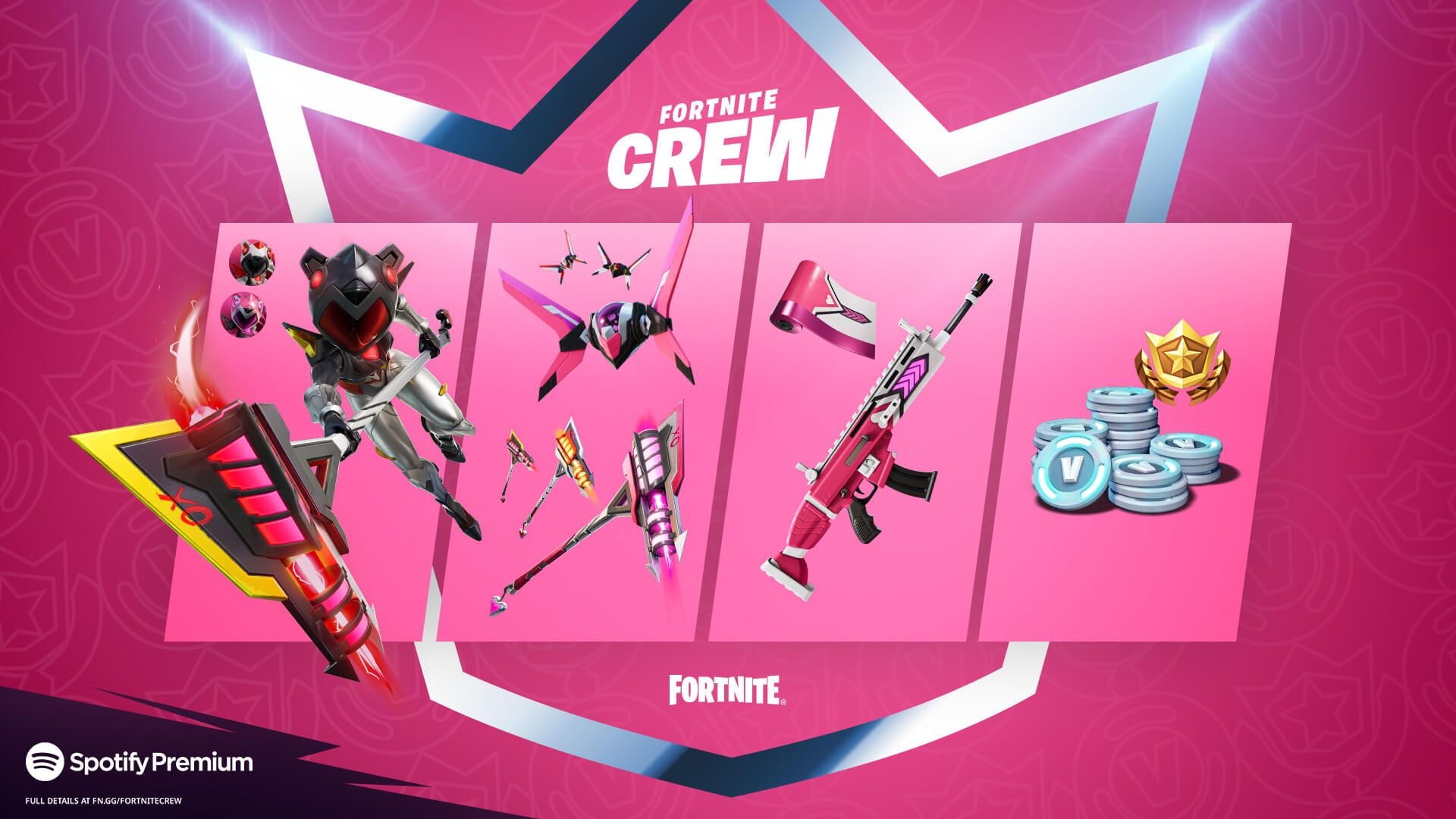 1920x1080 Mecha Cuddle Master Activates in Fortnite Crew for June, Desktop