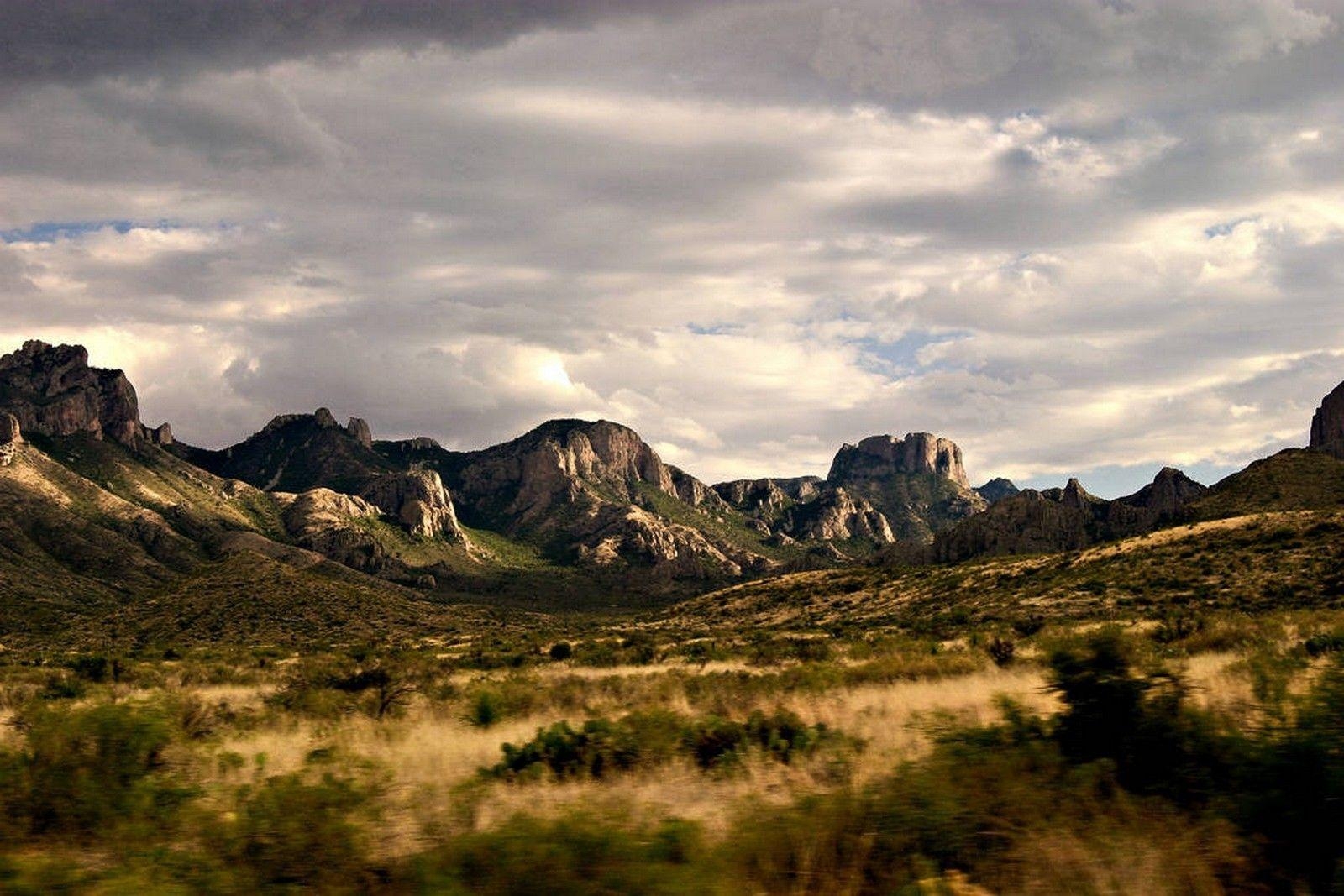 1600x1070 Field: Big Bend National Park Texas Nature Clouds Fun Field, Desktop