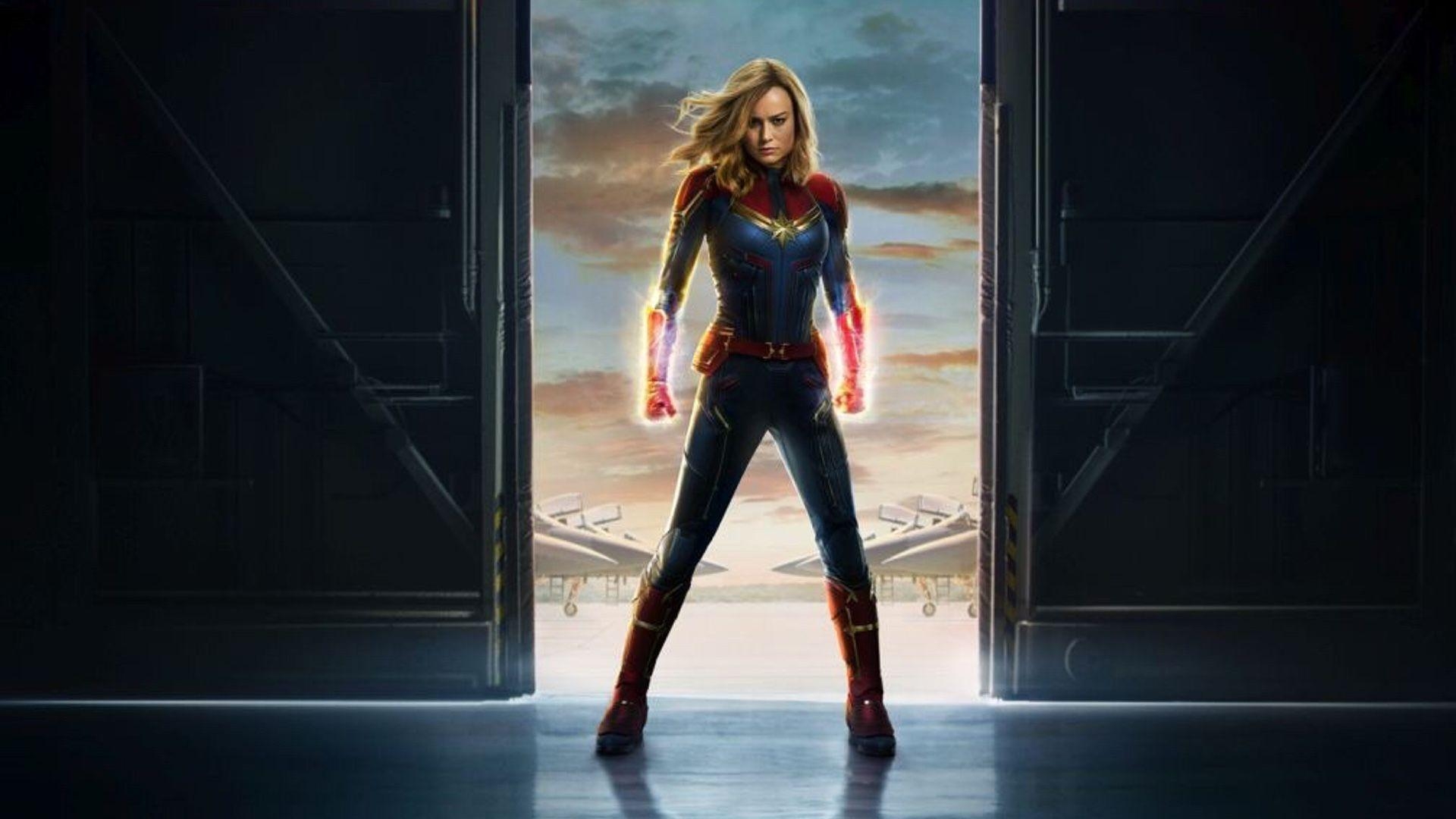 1920x1080 New CAPTAIN MARVEL Poster and a Bunch of Screenshots, Desktop