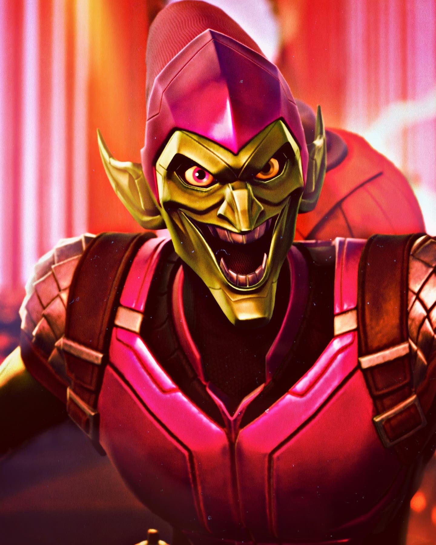 1440x1800 Green Goblin Fortnite wallpaper, Phone