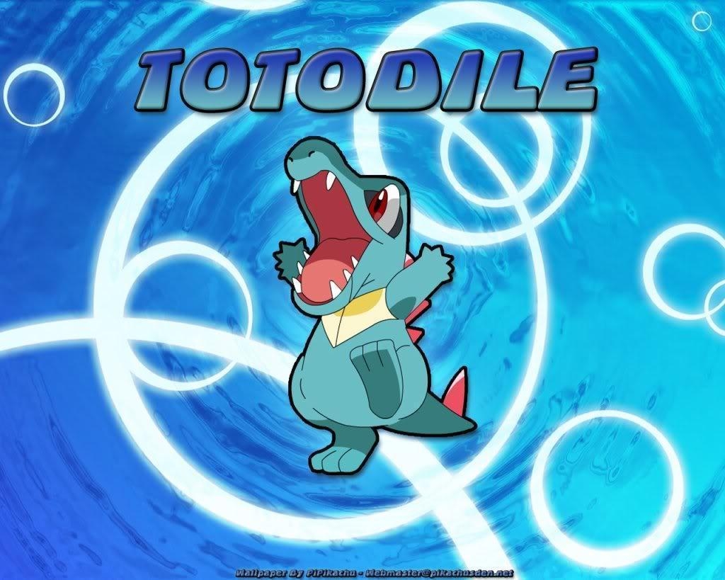 1030x820 Totodile Wallpaper, Desktop