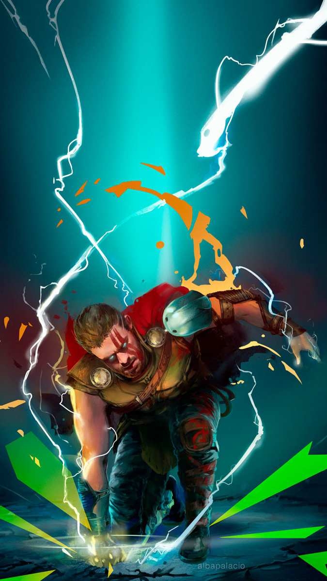 680x1200 Thor Smash Avengers IPhone Wallpaper, Phone