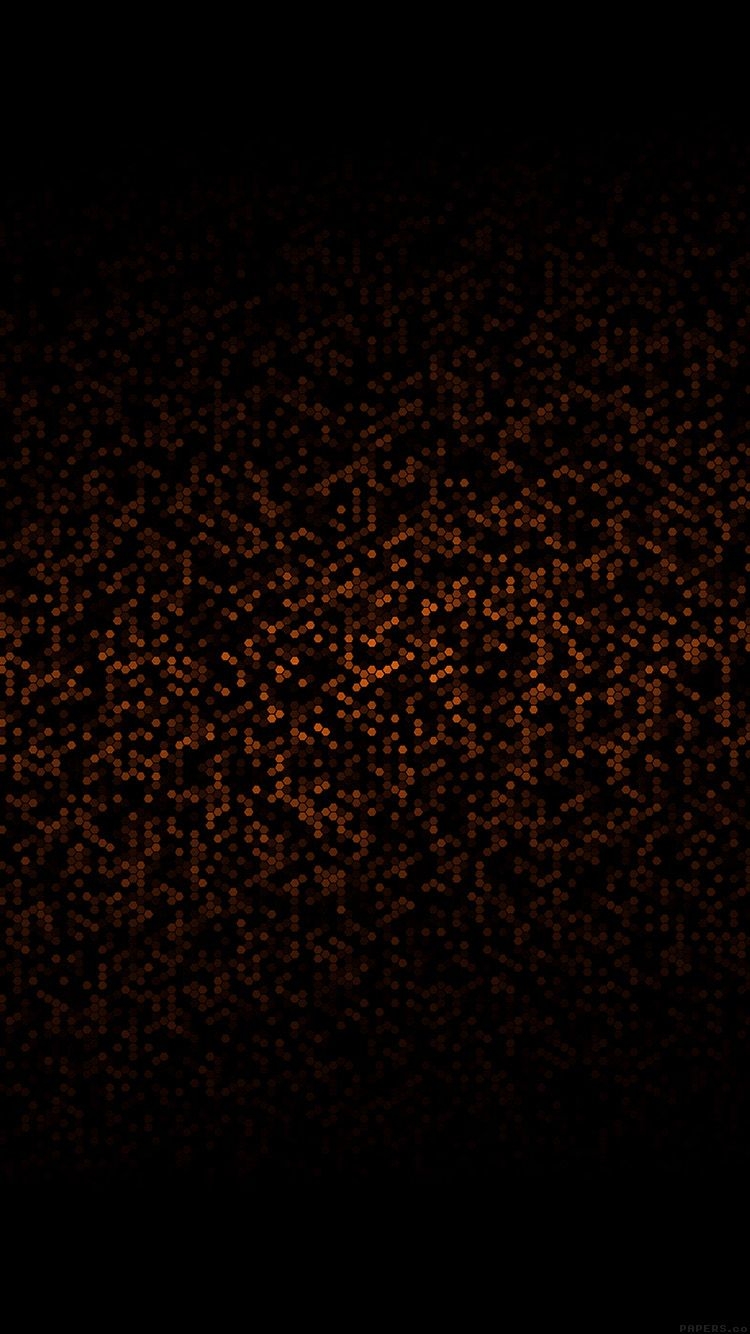 750x1340 Orange Black Wallpaper, Phone