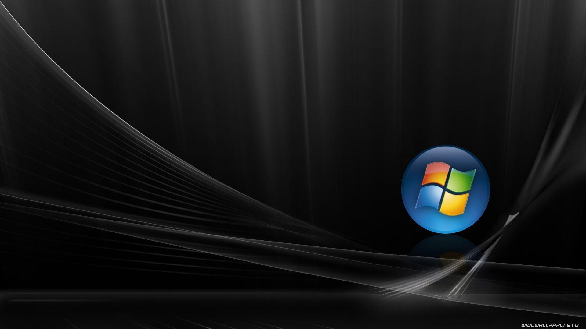 1920x1080 Windows Vista Wallpaper Black 138666, Desktop