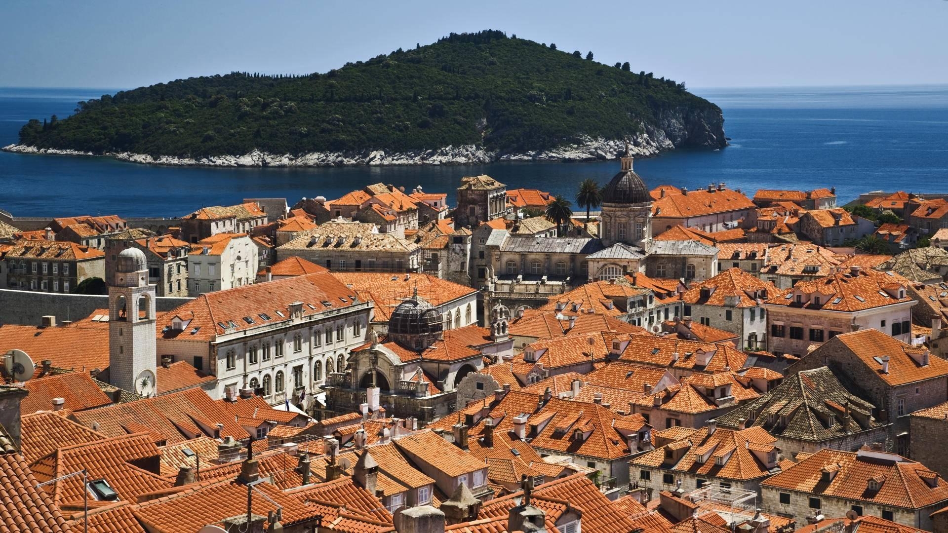 1920x1080 Historic Dubrovnik Croatia On The Adriatic Sea wallpaper. travel, Desktop