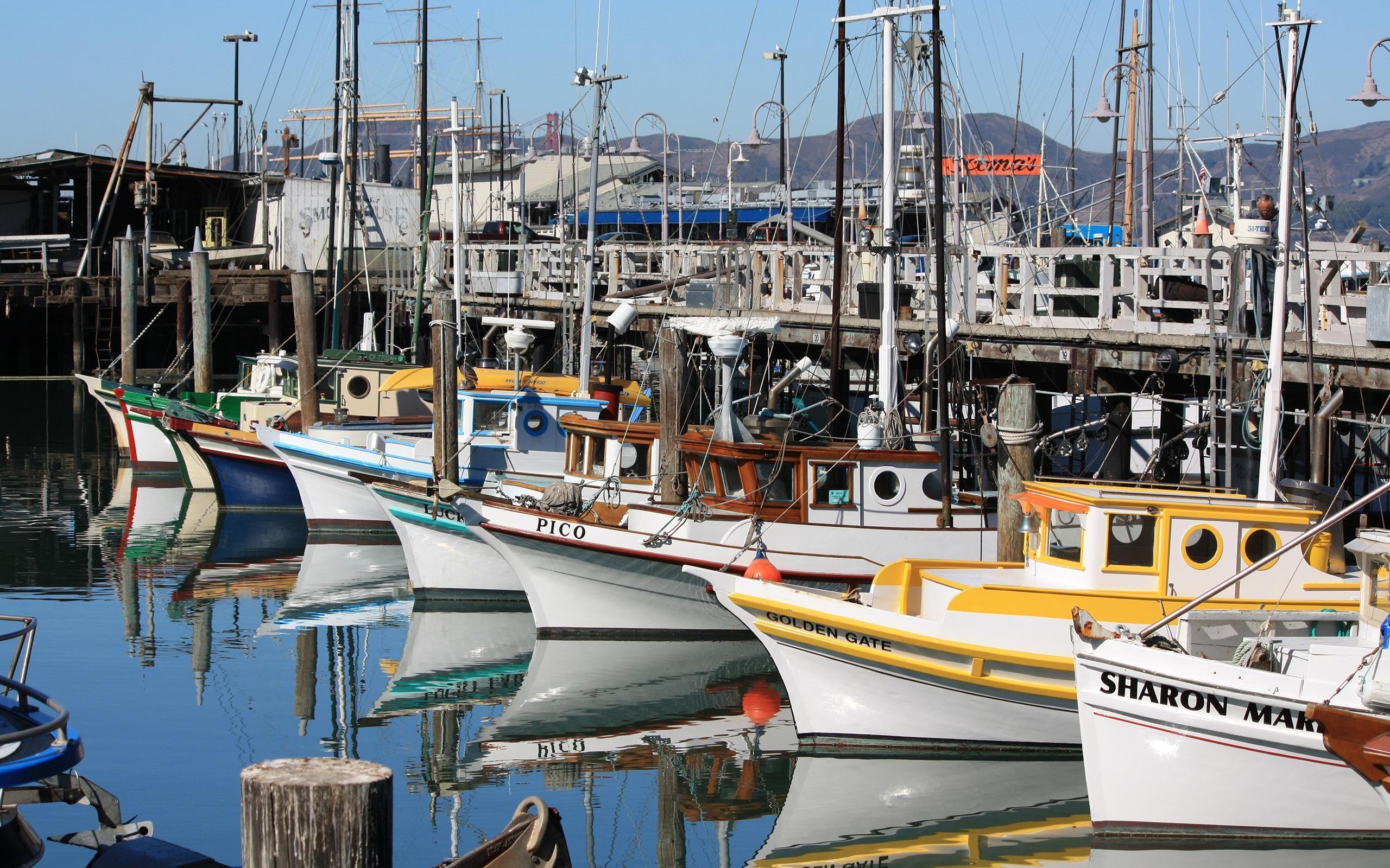 2560x1600 Fisherman's Wharf HD desktop wallpaper, Widescreen, High, Desktop