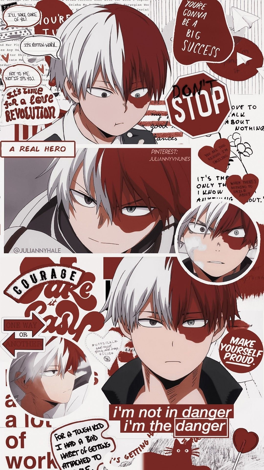 1080x1920 Boku no Hero Academia. Shoto Todoroki #myheroacademiawallpaper Boku no Hero Academia. Shoto Todoroki. Anime, Anime wallpaper, Cute anime wallpaper, Phone