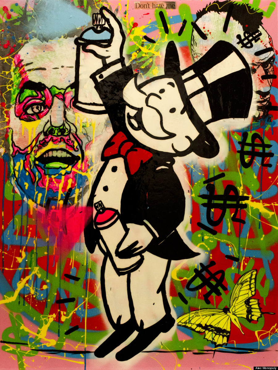 900x1200 Alec Monopoly Interview: American Street Artist Takes On 'Extreme Capitalism'. HuffPost UK Entertainment, Phone