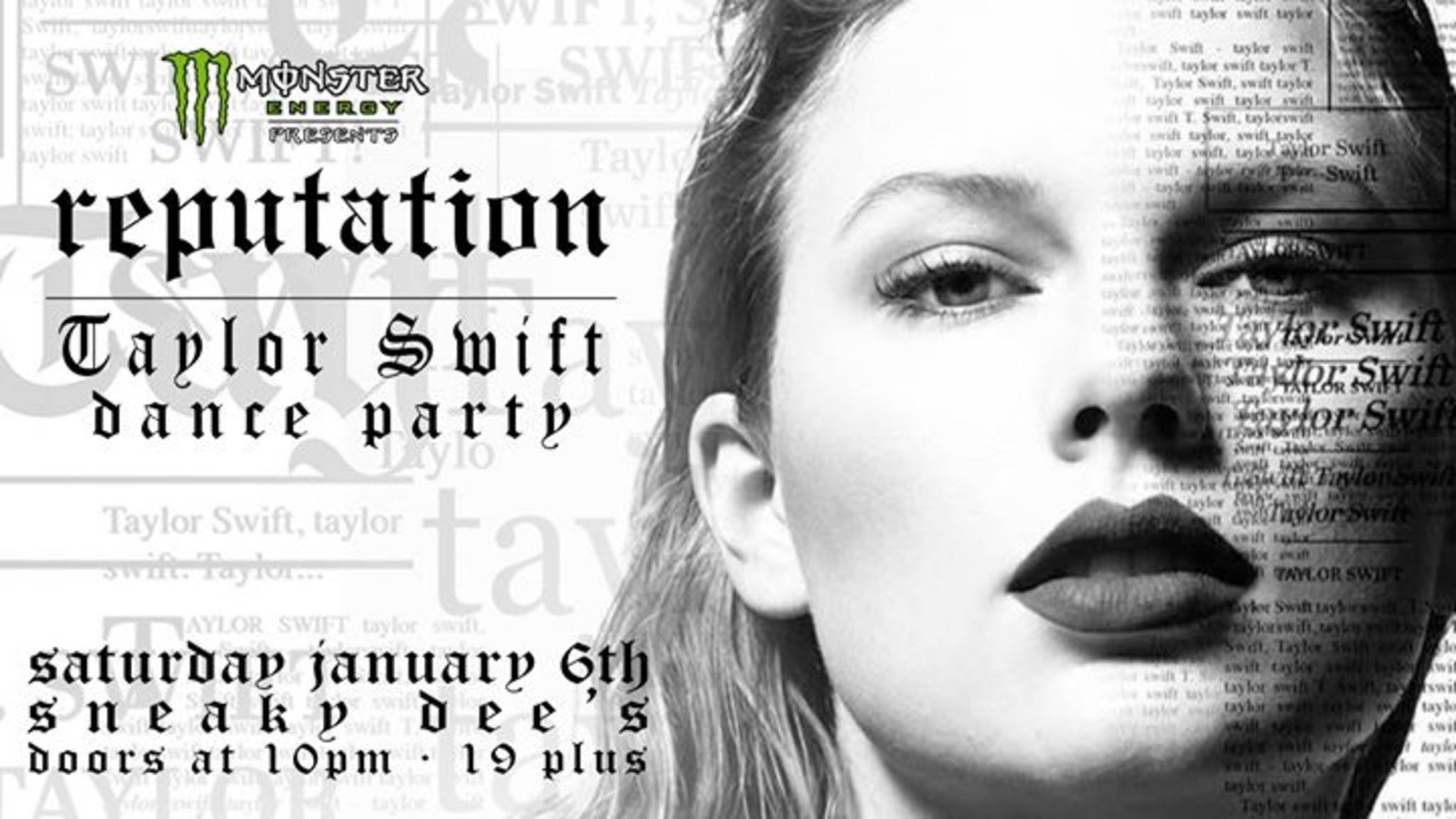 2050x1160 Reputation: Taylor Swift Dance Party at Sneaky Dee's Jan 6, Desktop