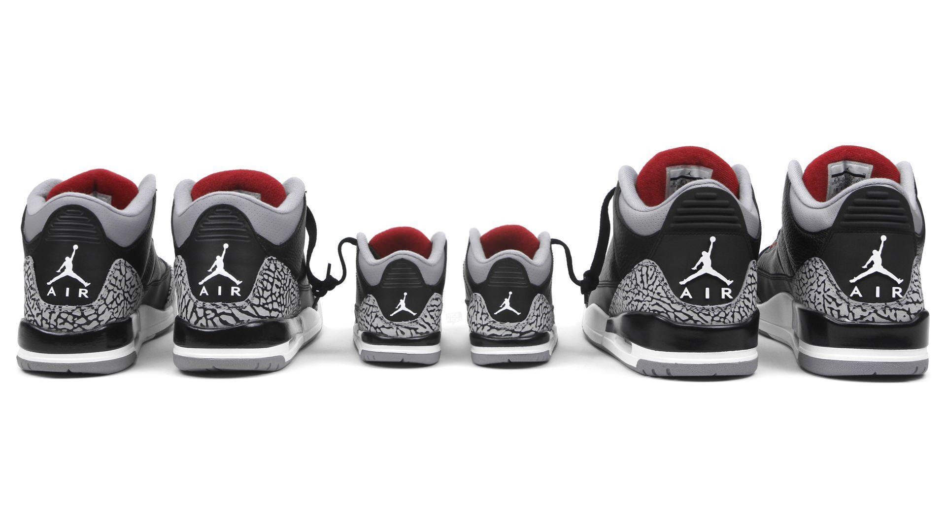 1920x1080 Weekly Wallpaper: Air Jordan 3 Black Cement, Desktop