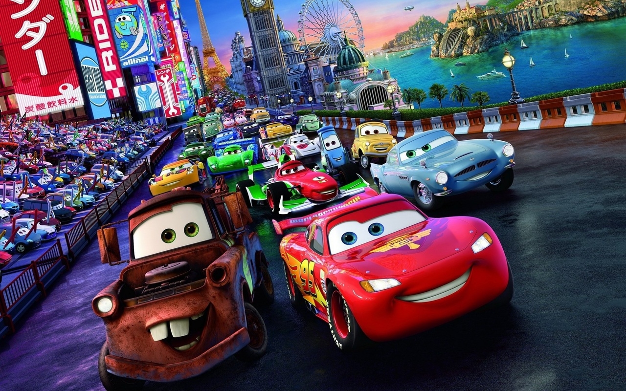 1280x800 Cars 2 Movie Characters HD Wallpaper. Download cool HD wallpaper here, Desktop