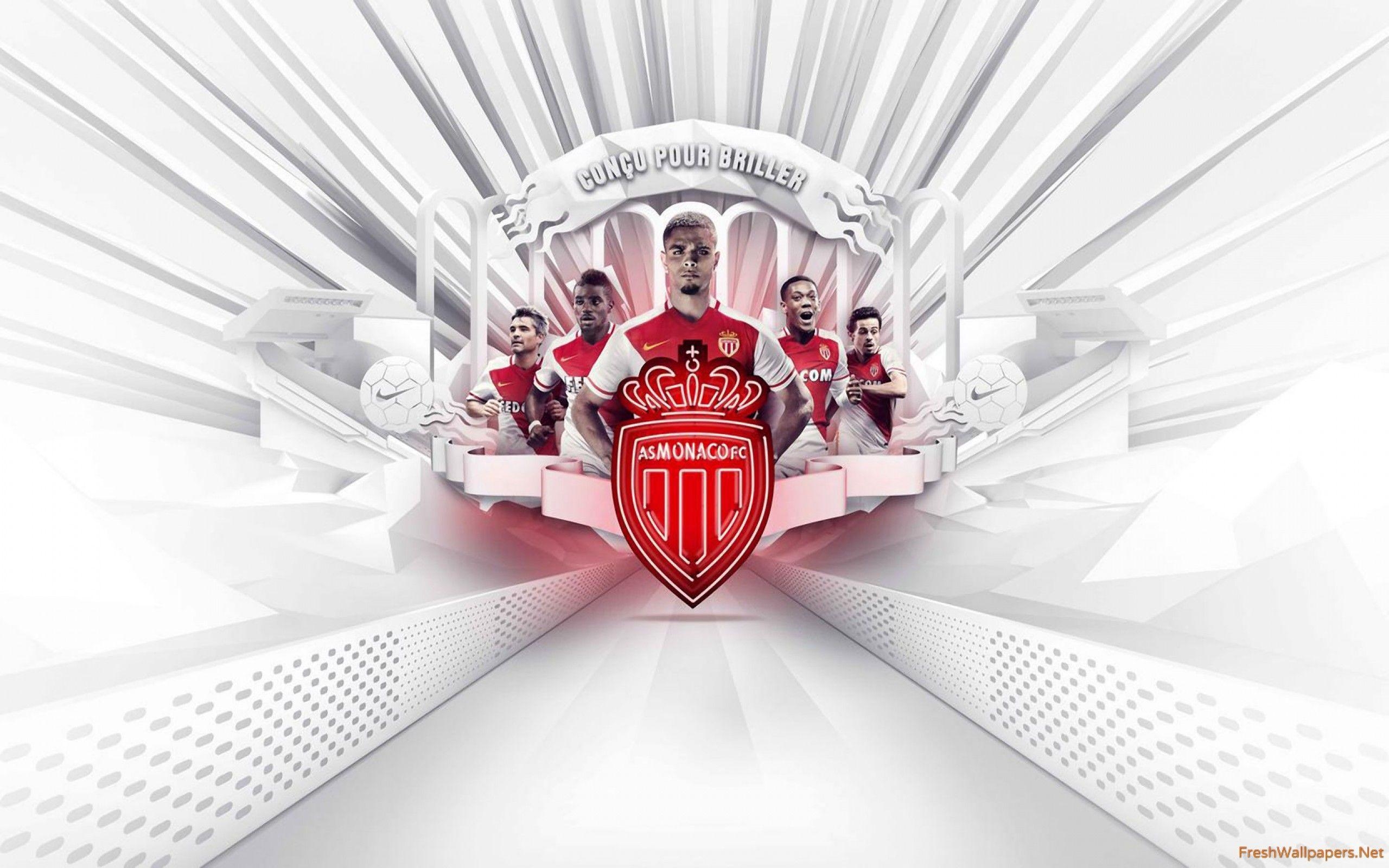 2560x1600 AS Monaco 2015 2016 Nike Football Home Kit Wallpaper, Desktop