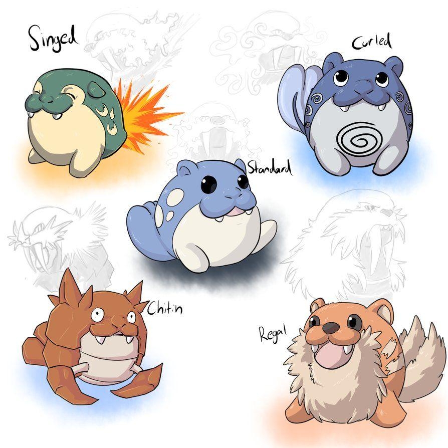 900x900 Spheal Crossbreed Variants, Phone