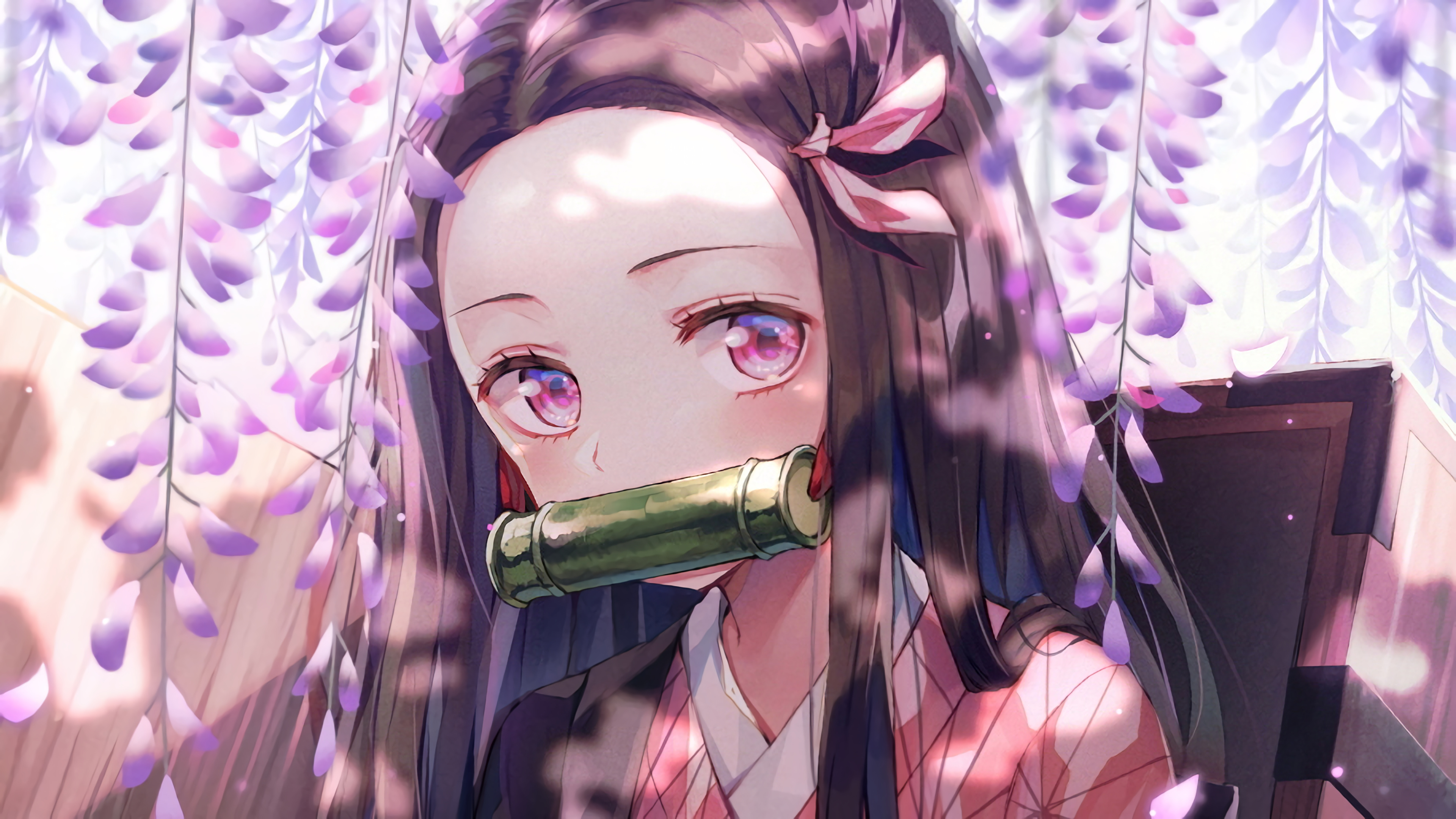 3840x2160 Nezuko, Kimetsu no Yaiba, 4K Gallery HD Wallpaper, Desktop