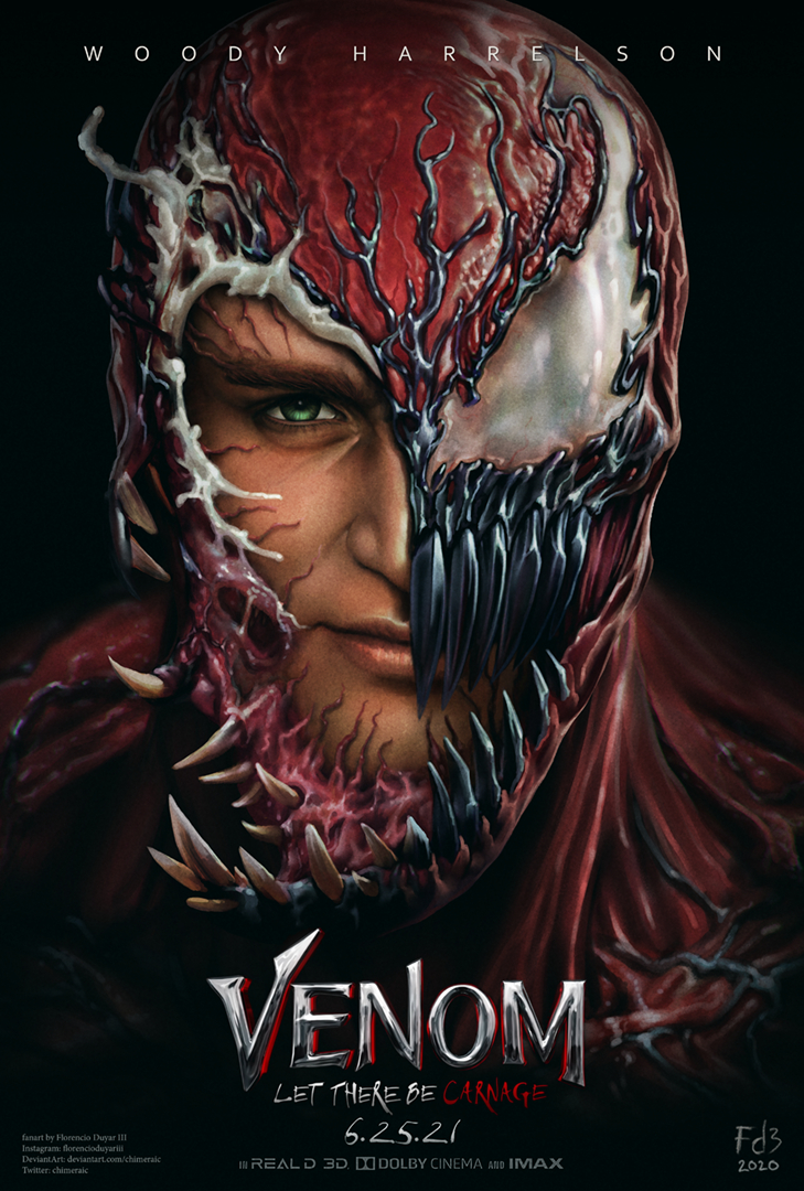 730x1080 One of the Venom 2 posters I created from a paintings I did a while back, Phone