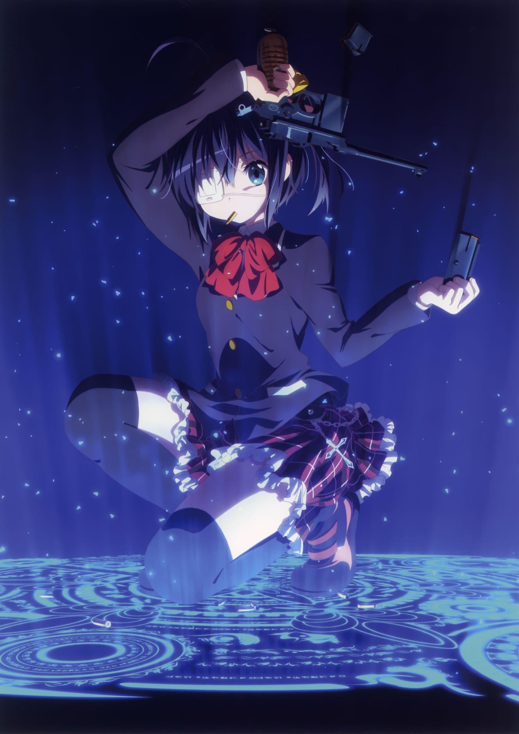 1700x2400 Takanashi Rikka Demo Koi ga Shitai! Anime, Phone