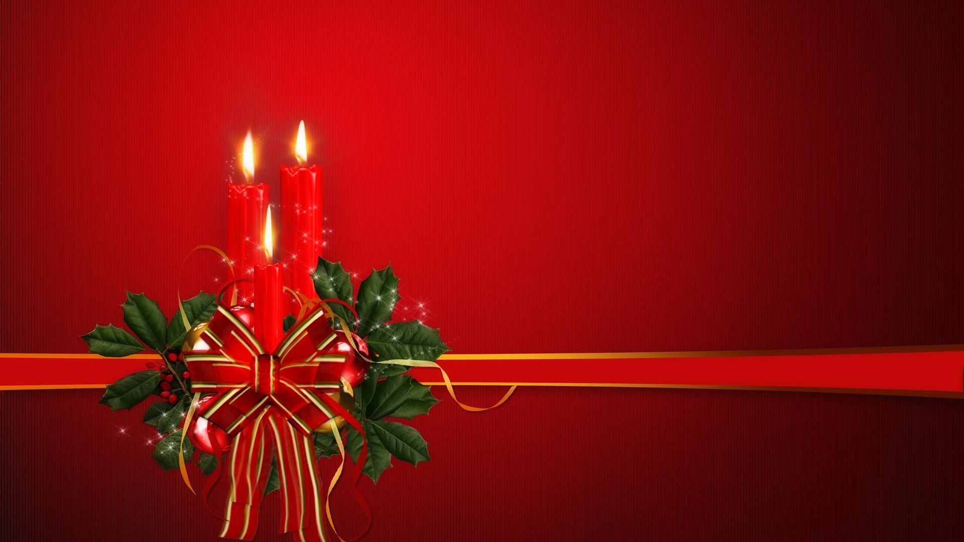 1920x1080 Christmas candles desktop PC and Mac wallpaper, Desktop