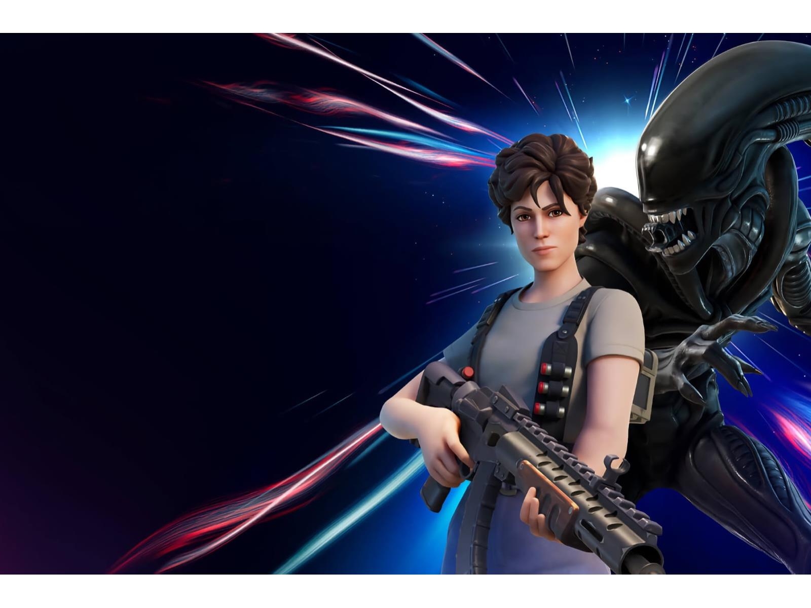 1600x1200 Game Over Man! Fortnite Adds Ripley And Deadly Xenomorph With Aliens Crossover, Desktop