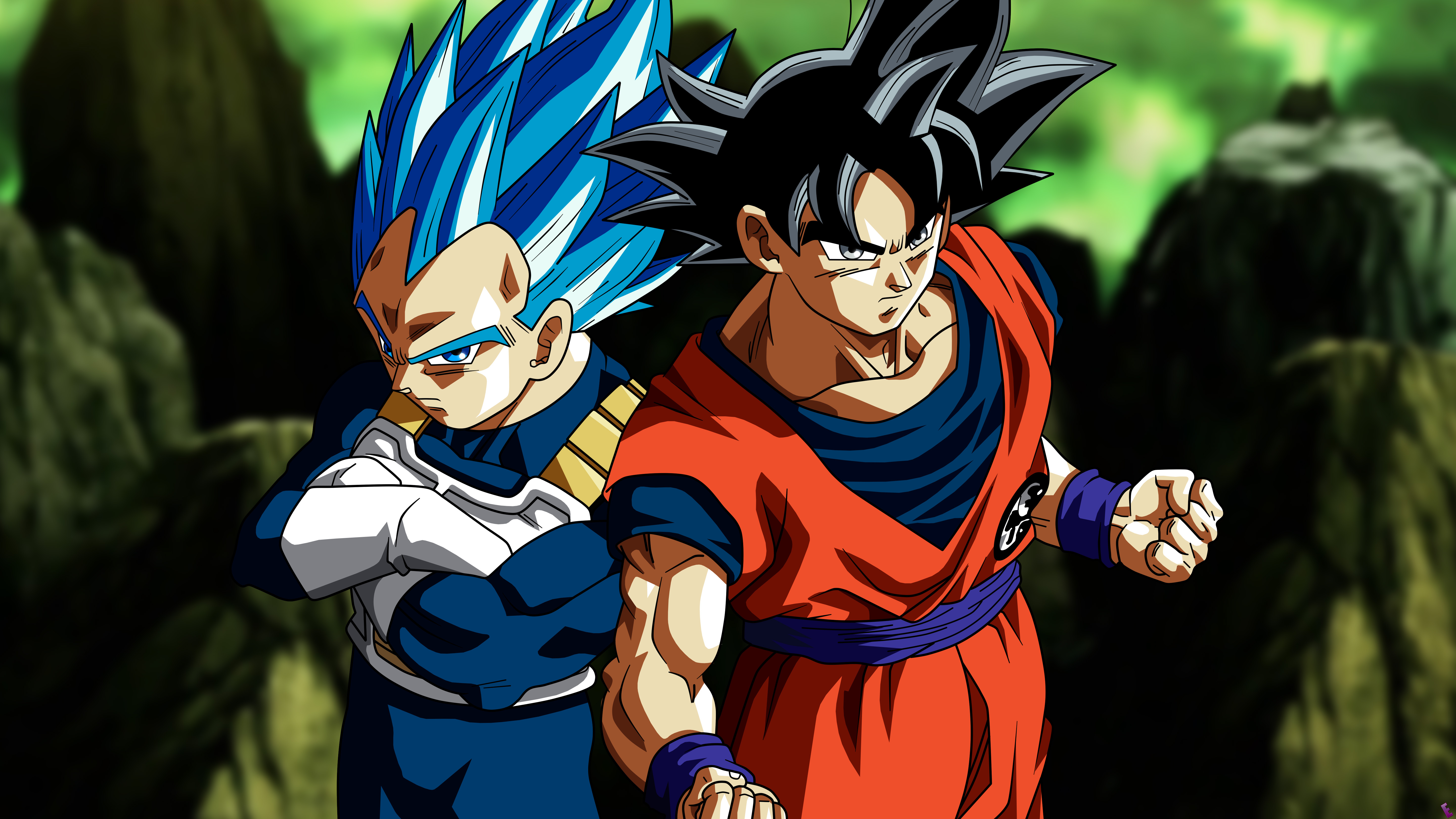 5760x3240 Son Goku Vegeta In Dragon Ball Super 5k, HD Anime, 4k Wallpaper, Image, Background, Photo and Picture, Desktop