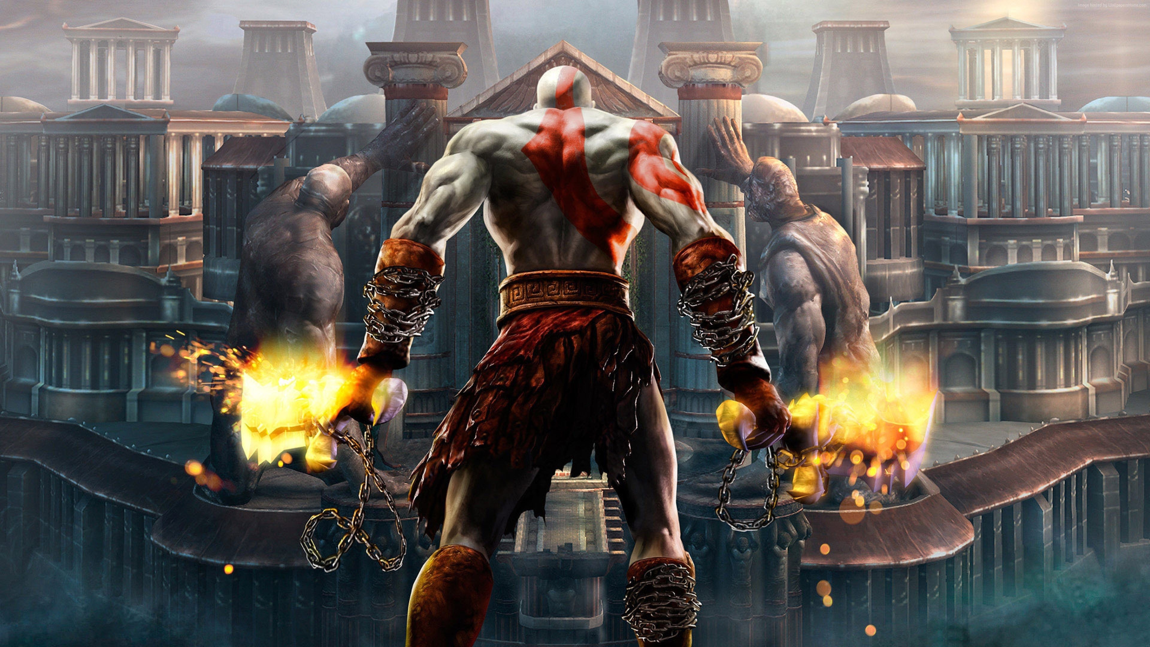 3840x2160 Wallpaper God of War, 4k, E3 screenshot, Games, Desktop