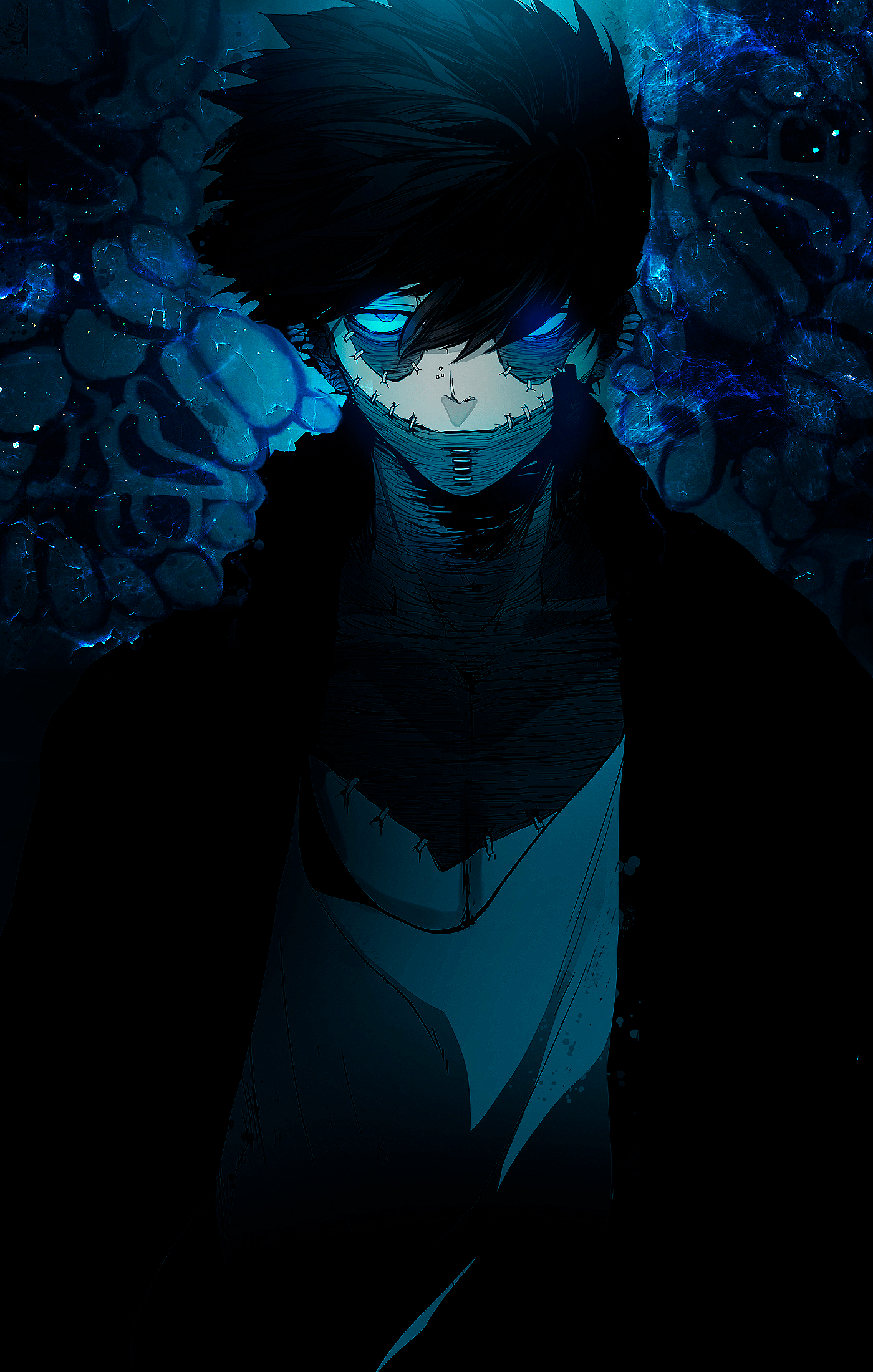 1400x2200 Dabi Wallpaper, Phone