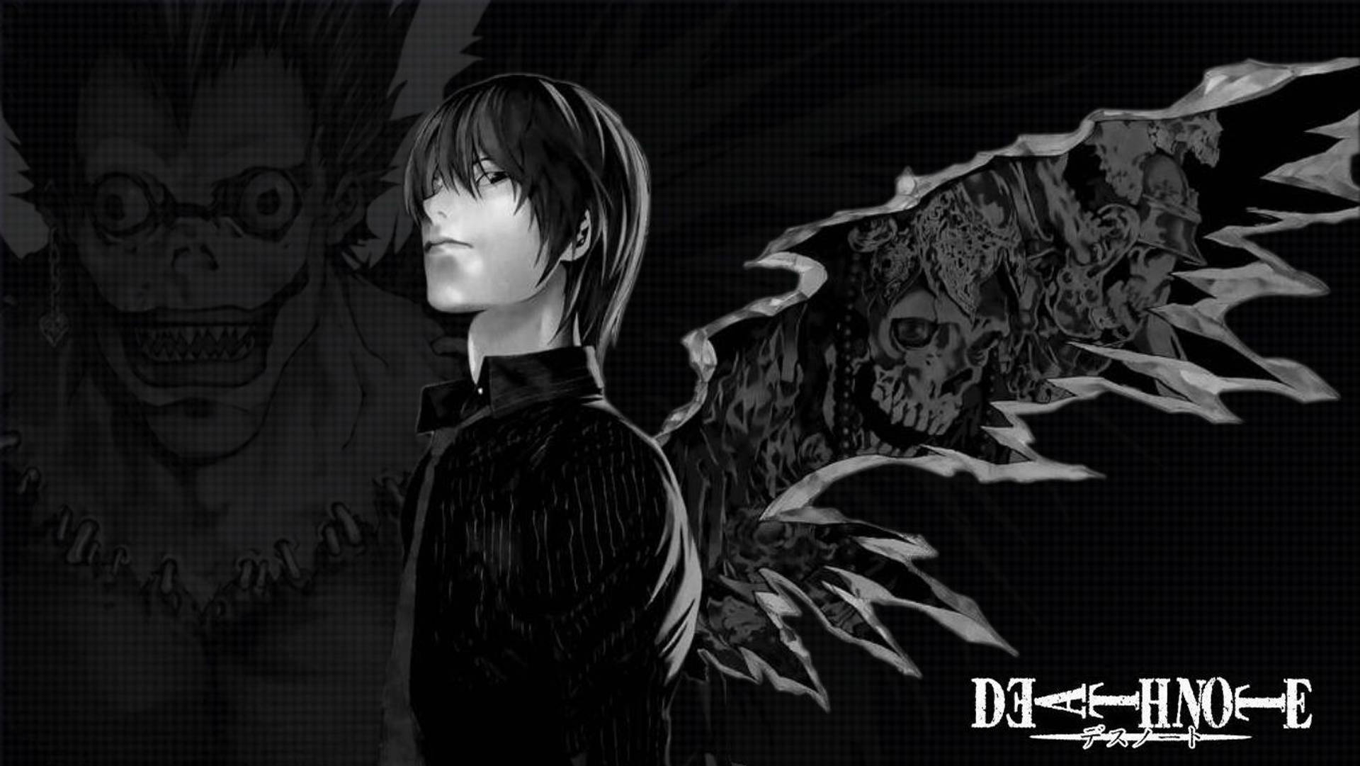 1920x1090 Download Light Yagami Death Note Cover Wallpaper, Desktop