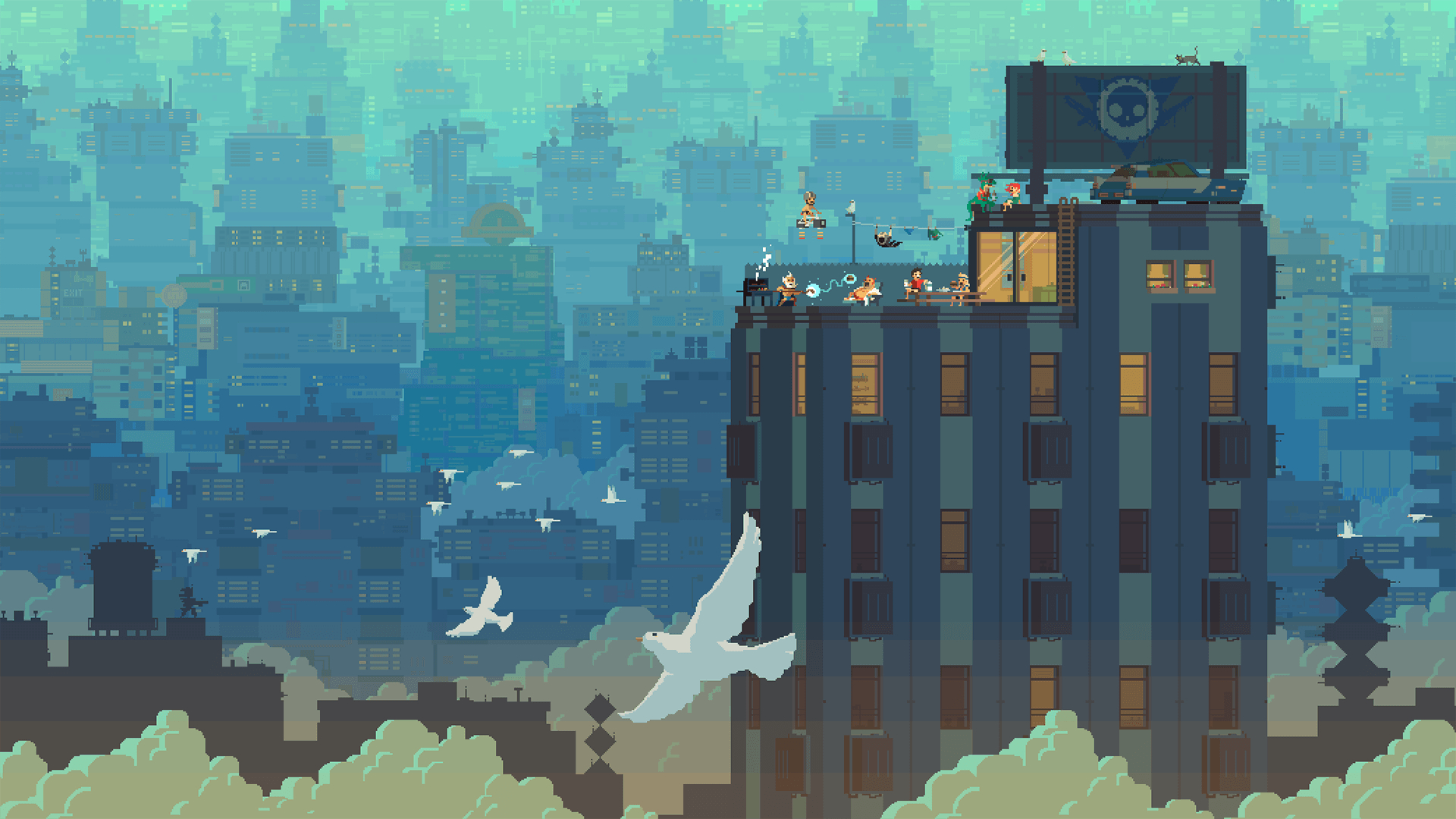 1920x1080 A few awesome pixel art wallpaper, Desktop