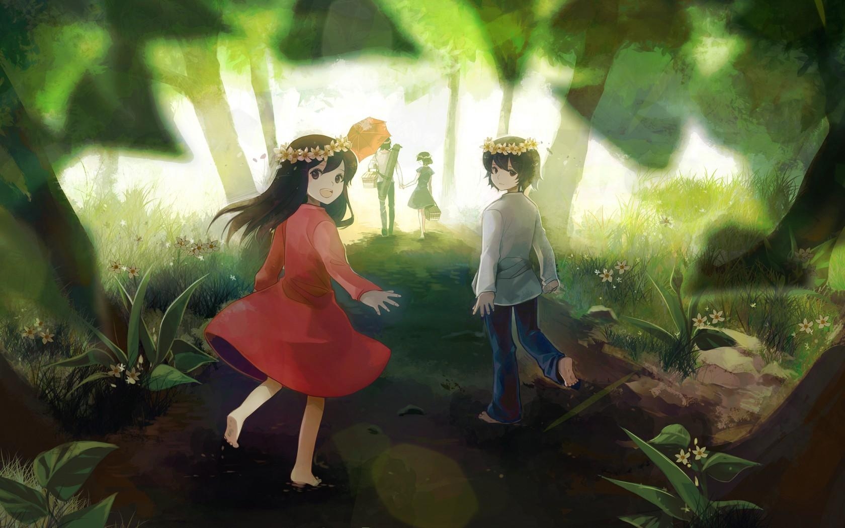 1680x1050 Wolf Children Wallpaper and Background Image, Desktop