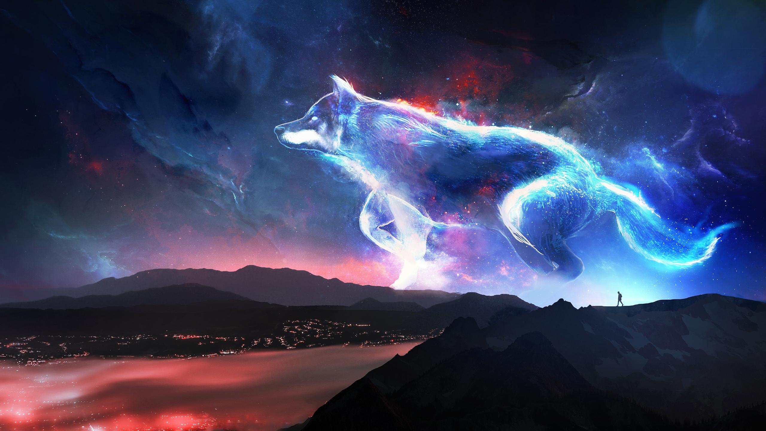 2560x1440 Epic Wolf Wallpaper, Desktop