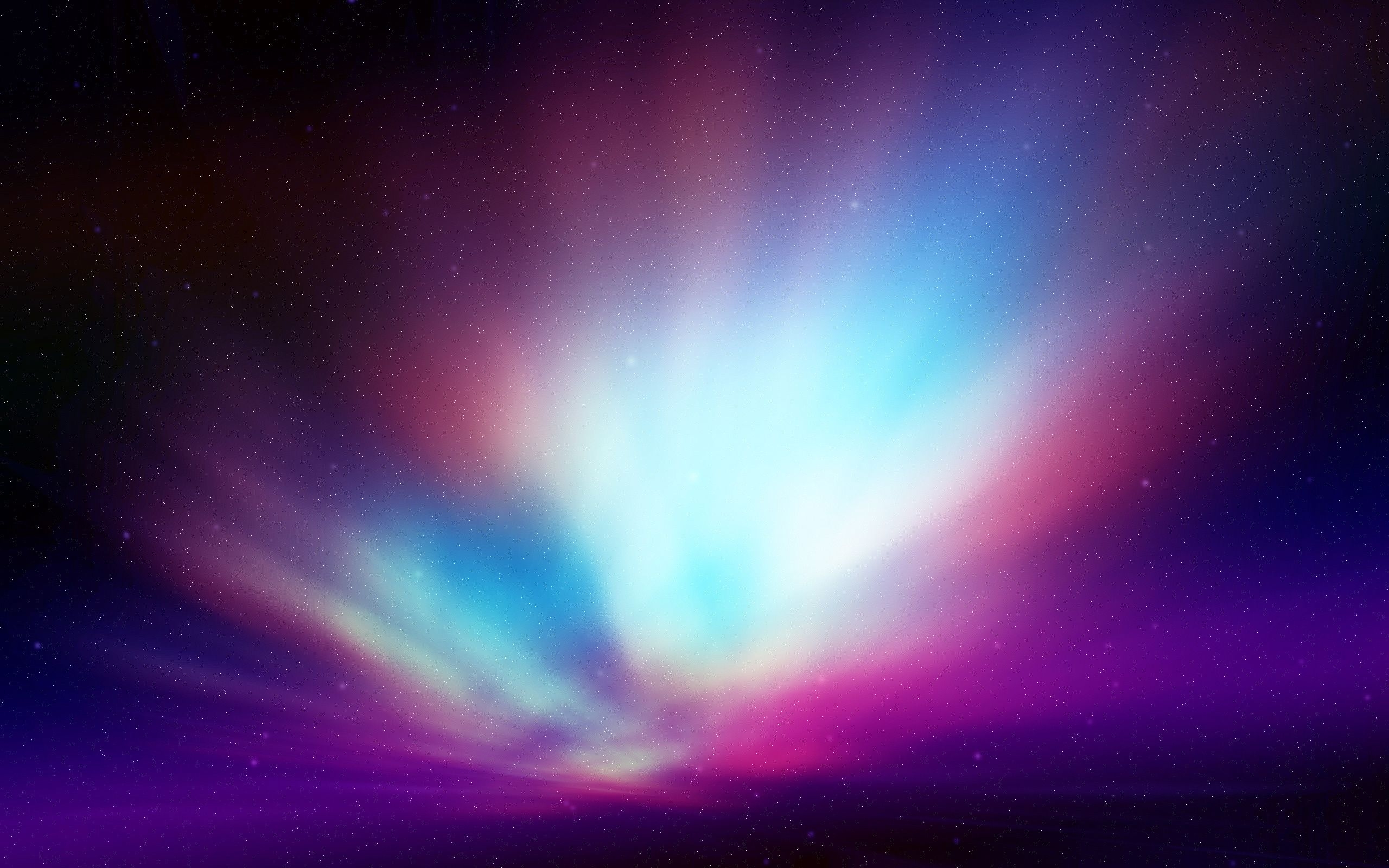 2560x1600 Purple Northern Lights Wallpaper, Desktop