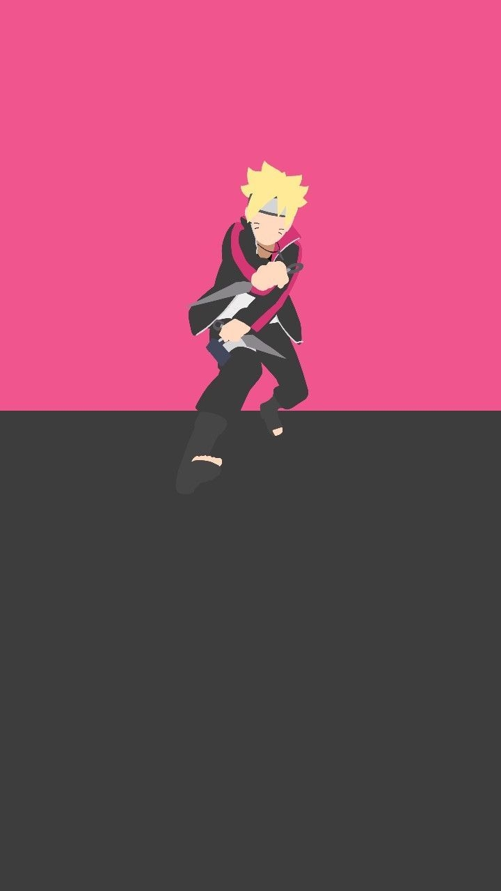 720x1280 Boruto Uzumaki Minimalist Wallpaper iPhone, Phone