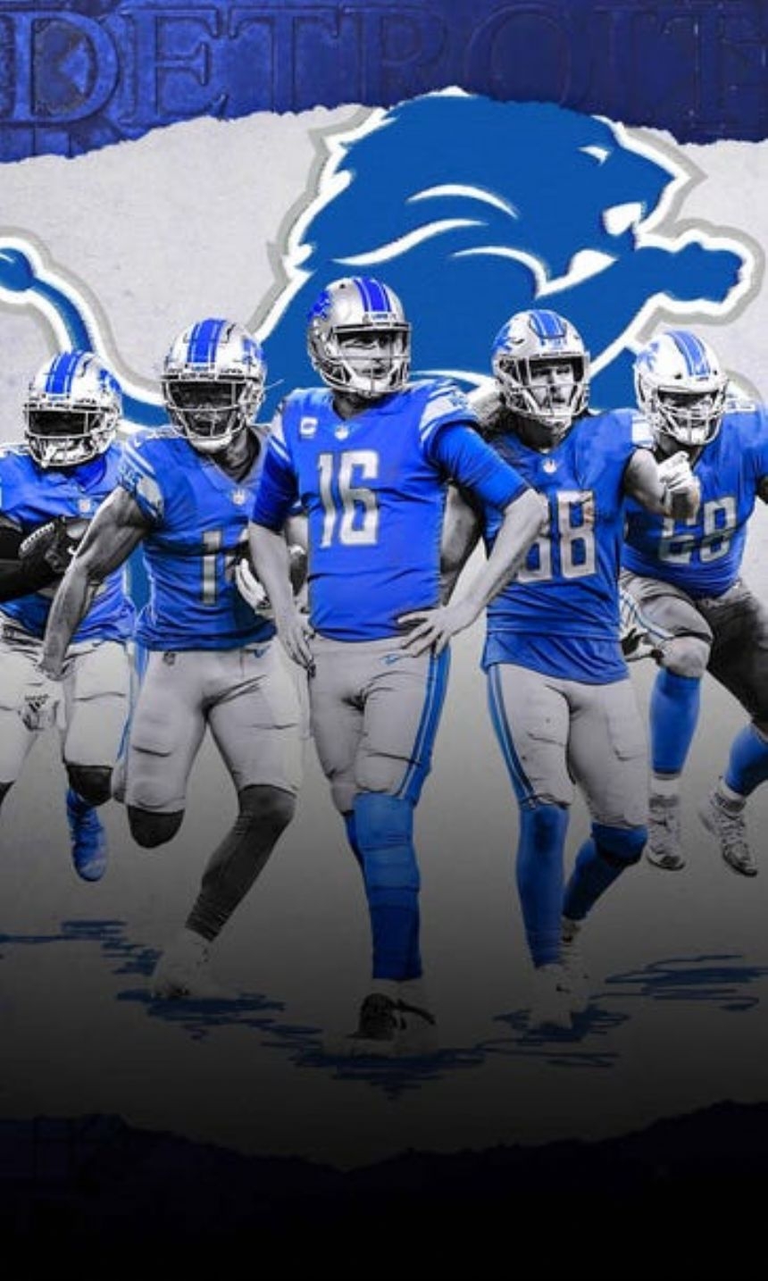 860x1440 Detroit Lions make playoffs in 2022, Phone