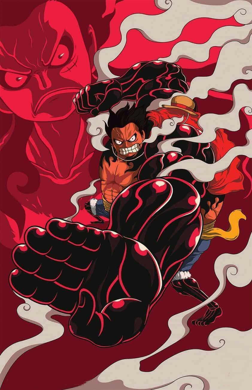 850x1300 Download Luffy Goes Gear 5 In This High Definition Wallpaper, Phone