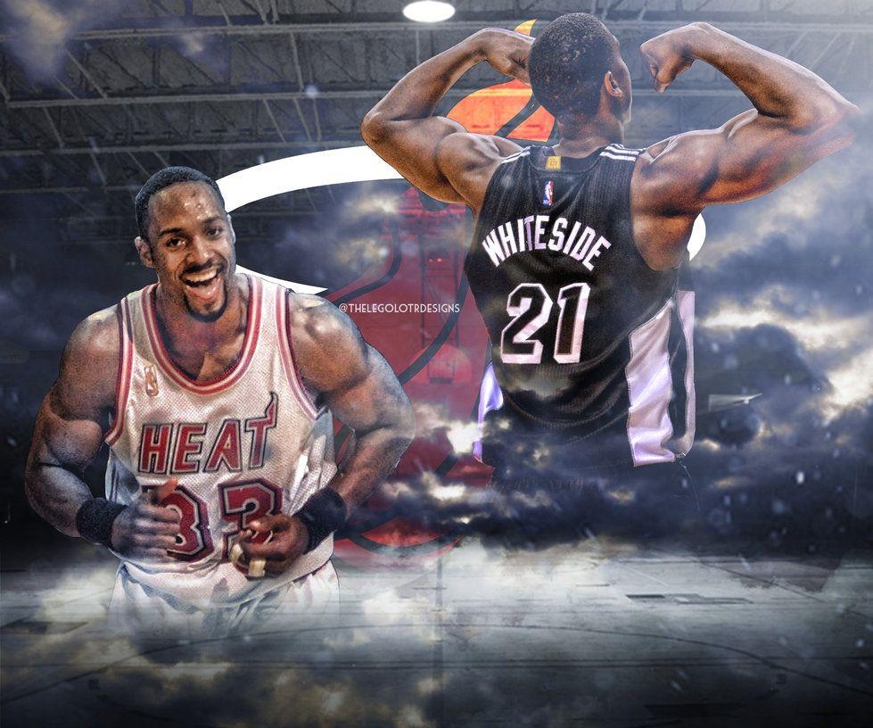 980x820 Alonzo Mourning and Hassan Whiteside, Desktop