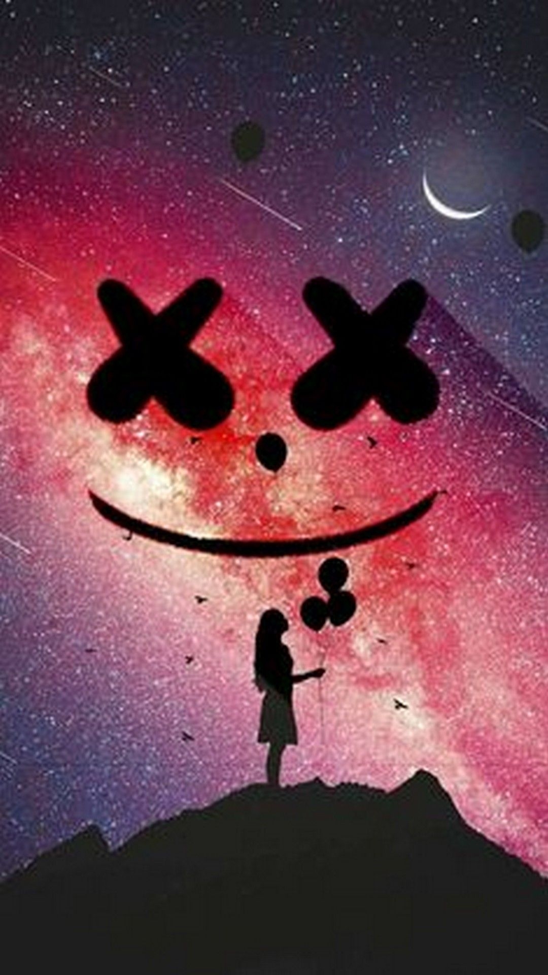 1080x1920 Marshmello i Phones Wallpaper Phone Wallpaper HD. Cool wallpaper for phones, Cute wallpaper background, Neon wallpaper, Phone