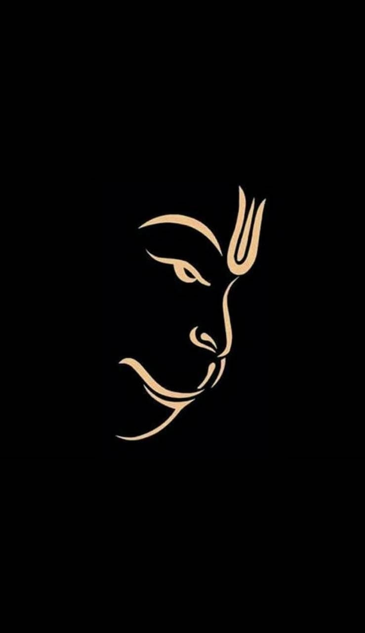 740x1280 Download Hanuman face wallpaper by Kaushik_chavdaa now. Browse millions of popular black W. Hanuman image, Lord hanuman wallpaper, Hanuman, Phone