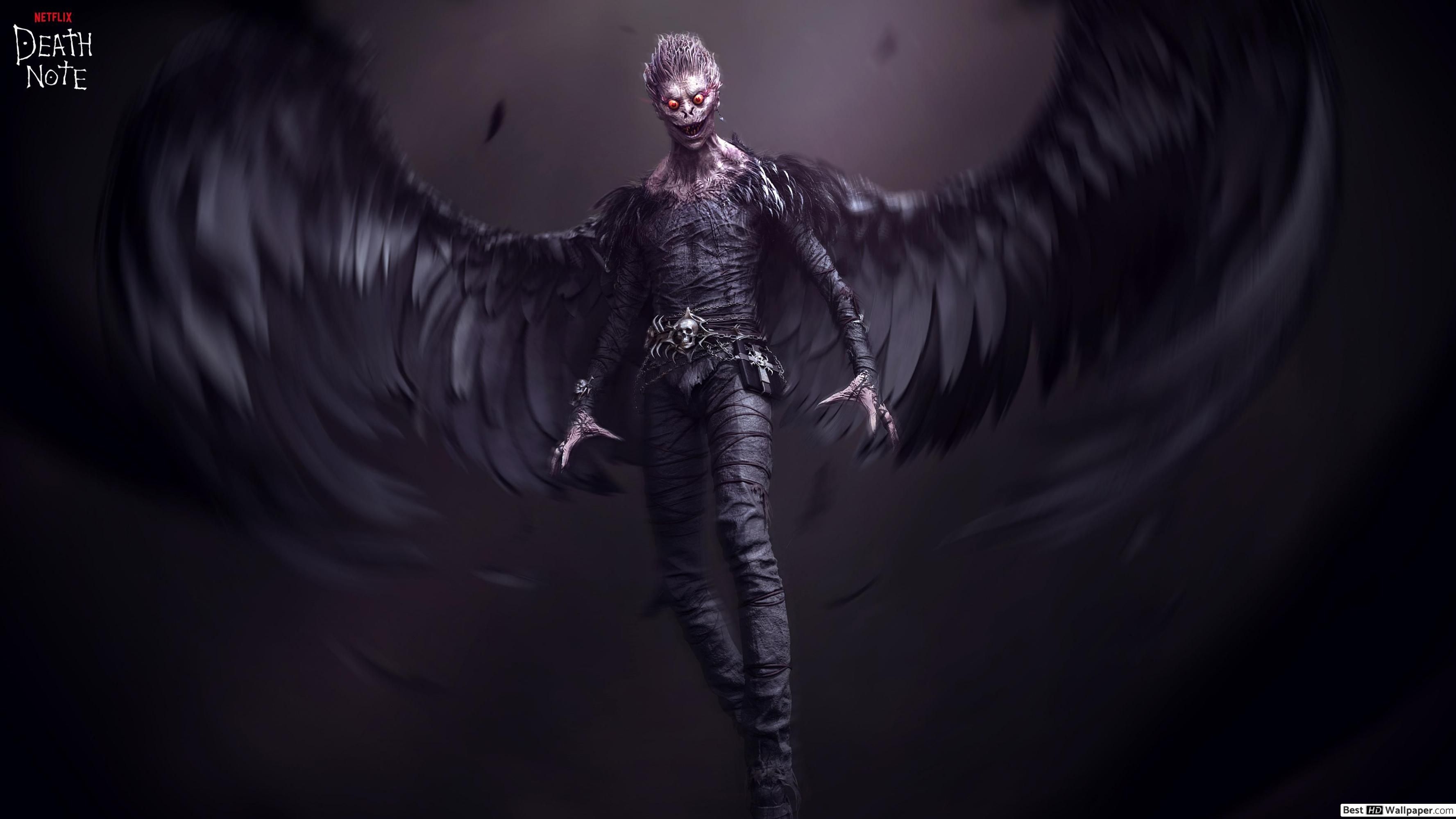 3560x2000 Ryuk from Death Note Anime HD wallpaper download, Desktop