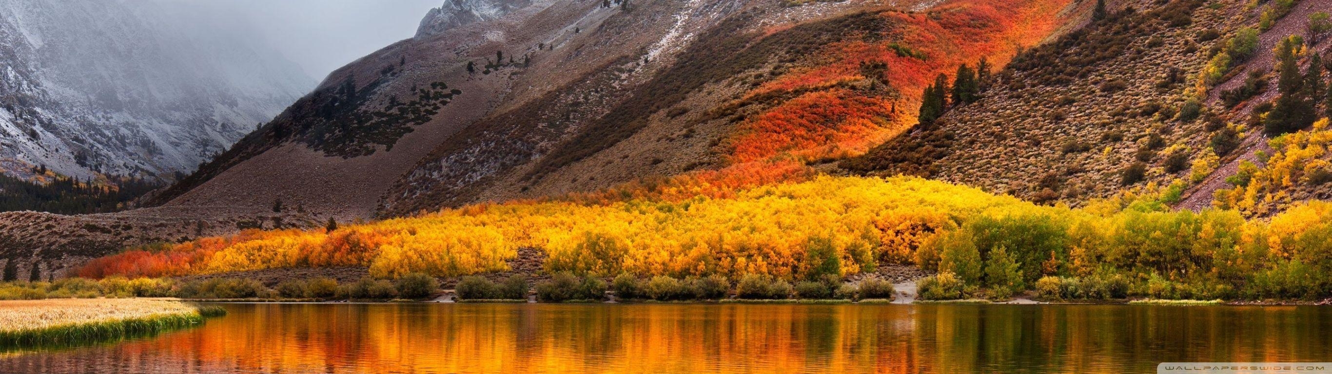 2740x770 Apple Mac OS X High Sierra Ultra HD Desktop Background Wallpaper for 4K UHD TV, Widescreen & UltraWide Desktop & Laptop, Multi Display, Dual Monitor, Tablet, Dual Screen