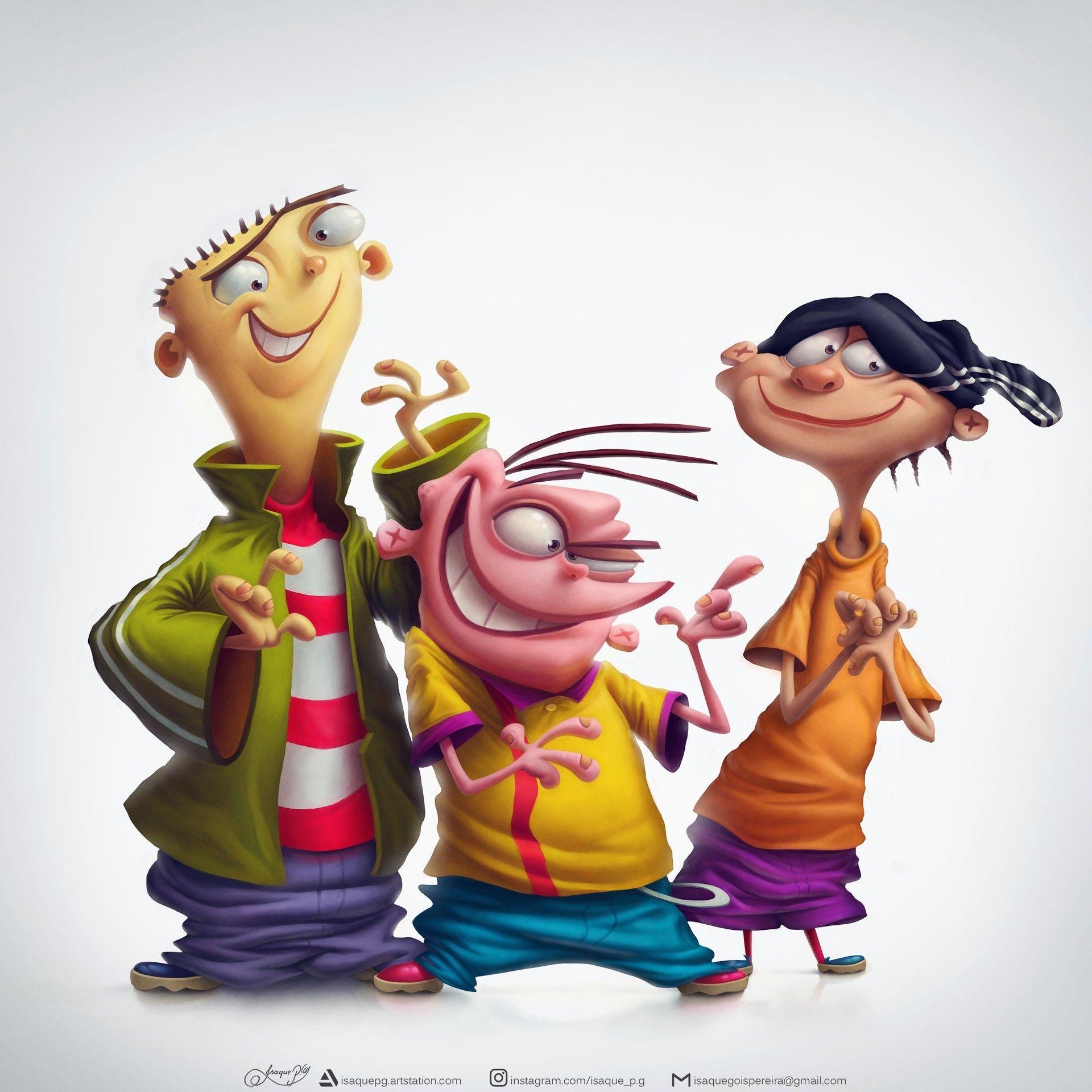 1920x1920 My version of the classic Ed, Edd n Eddy, Isaque P.G, Phone