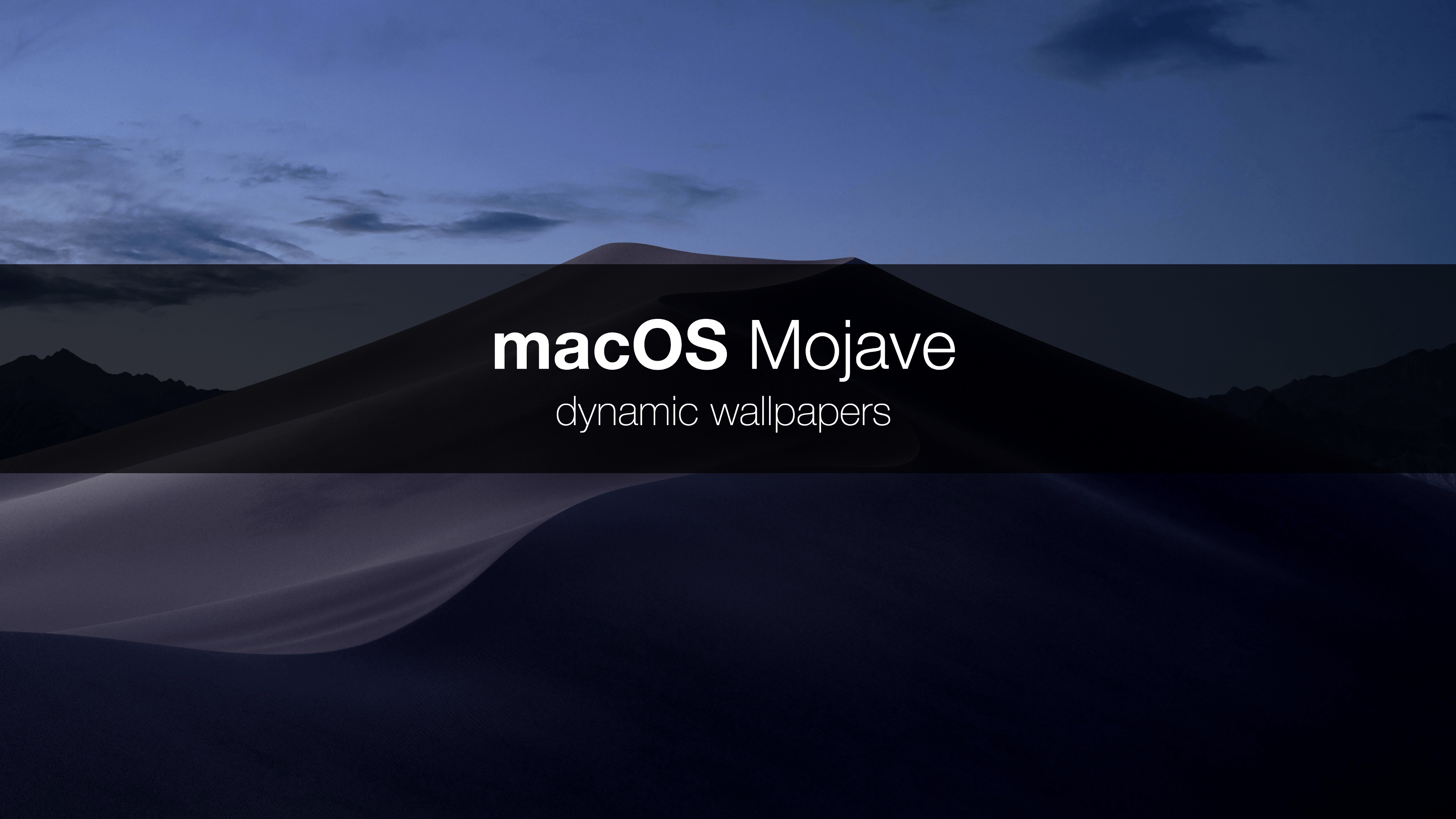 4000x2250 macOS Mojave dynamic wallpaper. How Apple built dynamic wallpaper? And., Desktop