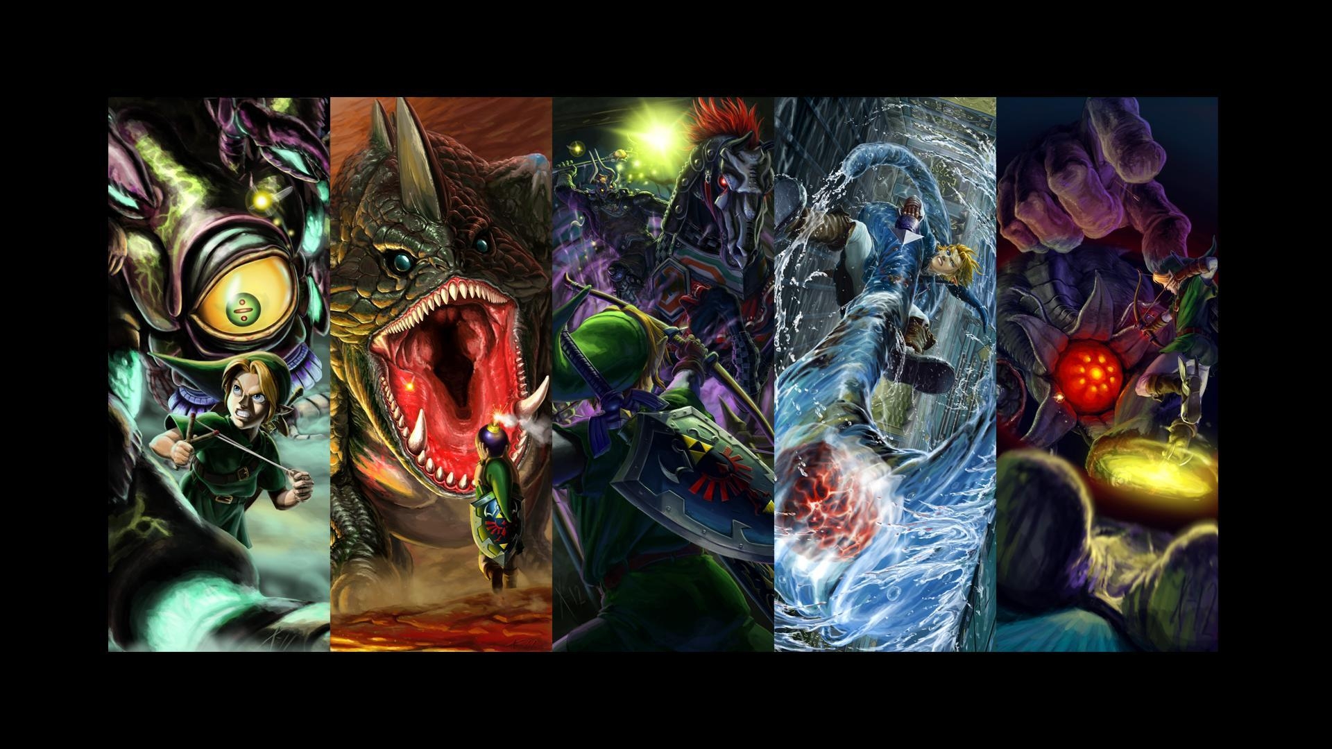 1920x1080 Ocarina of Time (& Majora's Mask) Boss Battle Wallpaper, Desktop