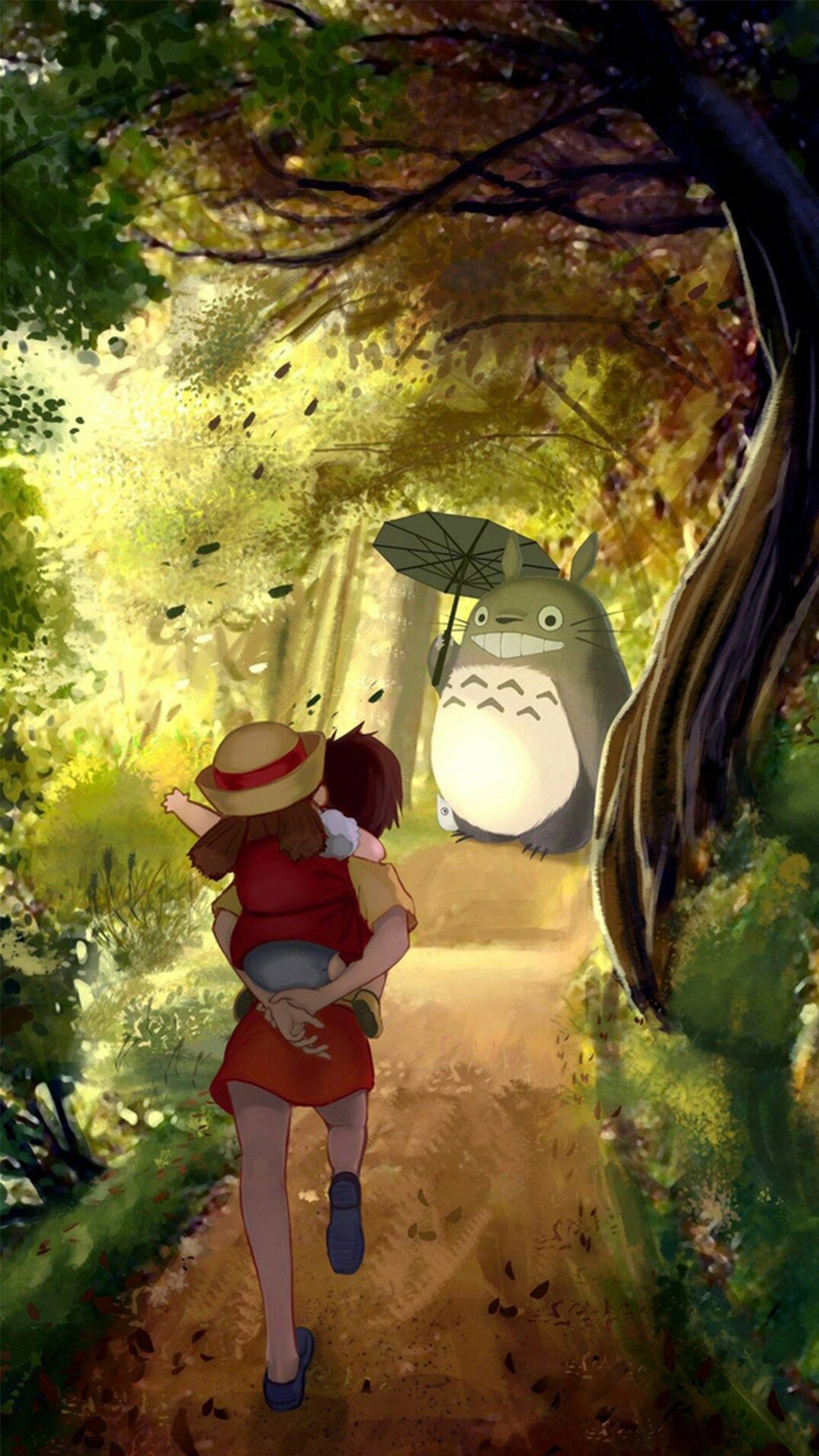 1080x1920 Best Totoro iPhone 8 HD Wallpaper, Phone