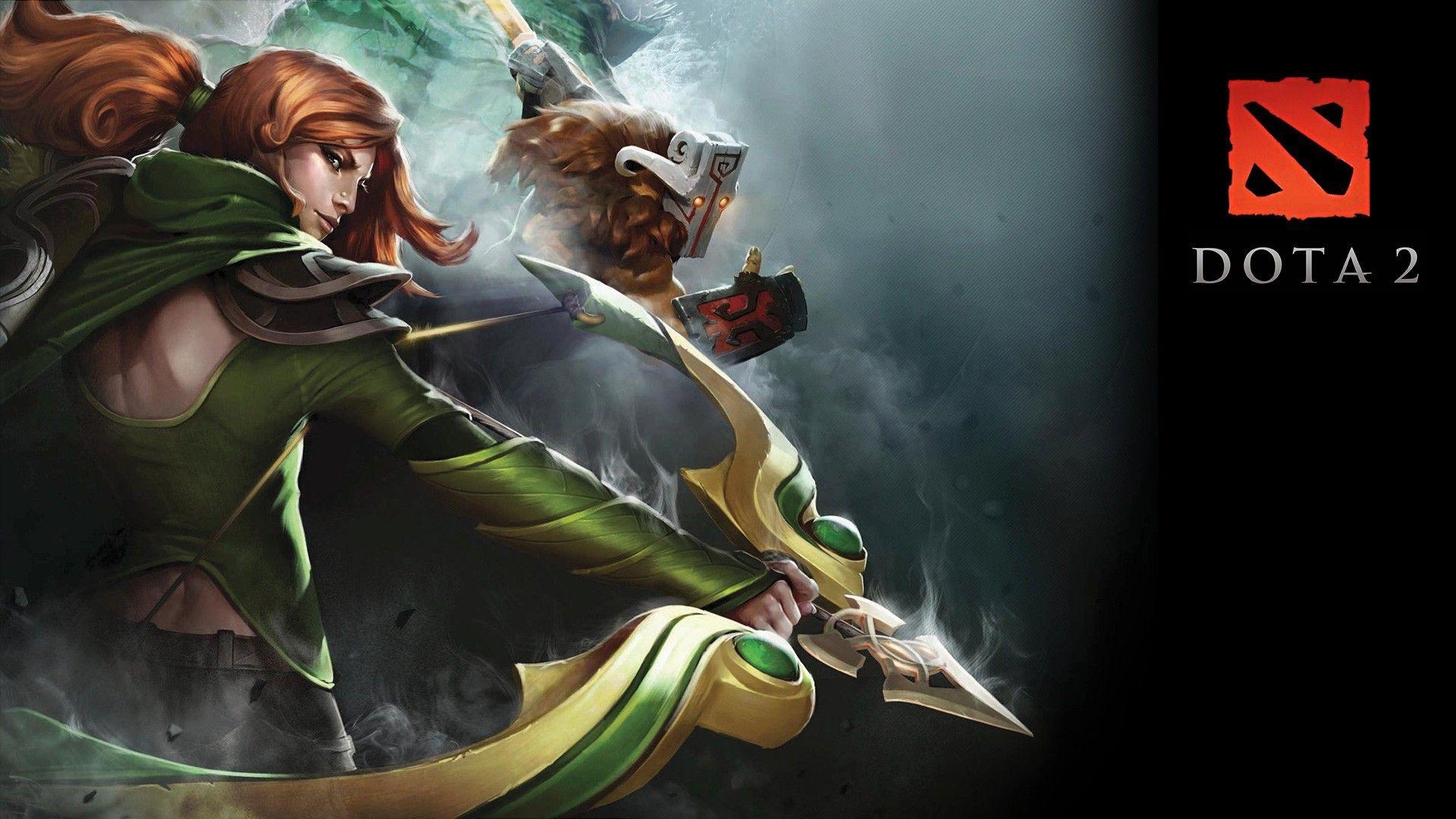 1920x1080 Dota 2 Windrunner wallpaper, Desktop