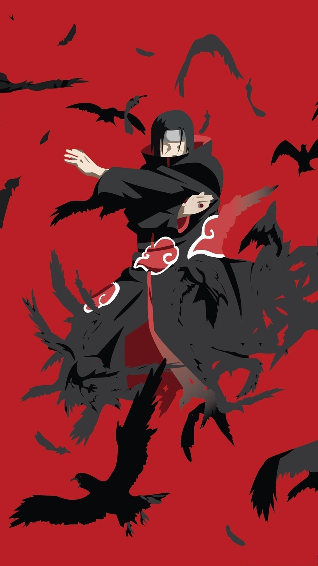 1080x1920 IPhone X XR XS 6 7 8 Plus Hybrid Soft Grip Clear Back Panel Ultra Thin [Slim Fit] Cover Itachi Tsukuyomi. Wallpaper Naruto Shippuden, Itachi Uchiha Art, Itachi Mangekyou Sharingan, Phone