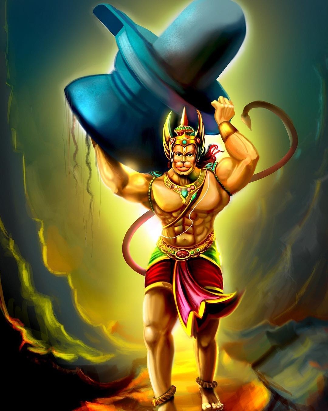 1080x1350 Hanuman Wallpaper Free Hanuman Background, Phone