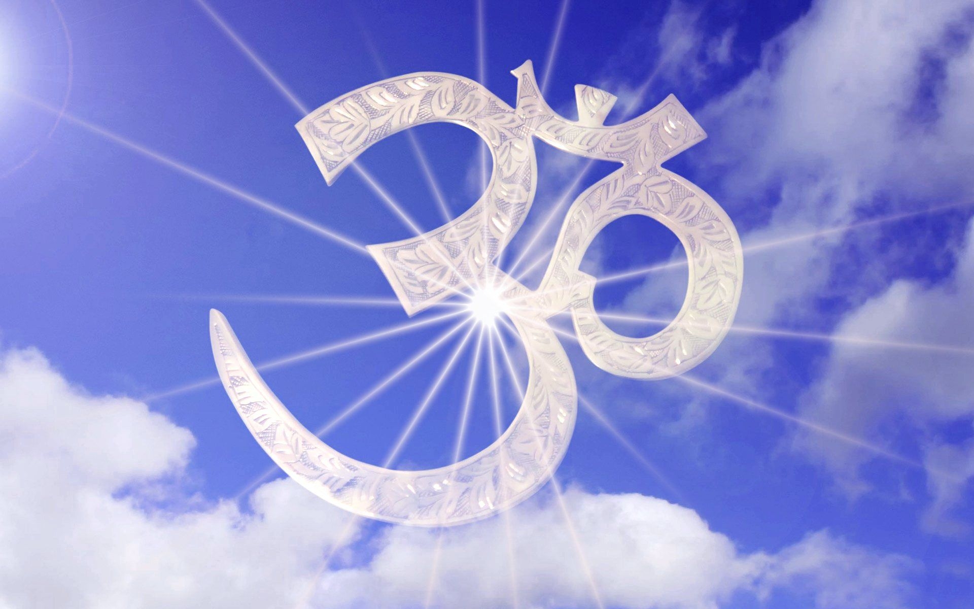 1920x1200 Hindu Symbol Om HD Wallpaper, Desktop