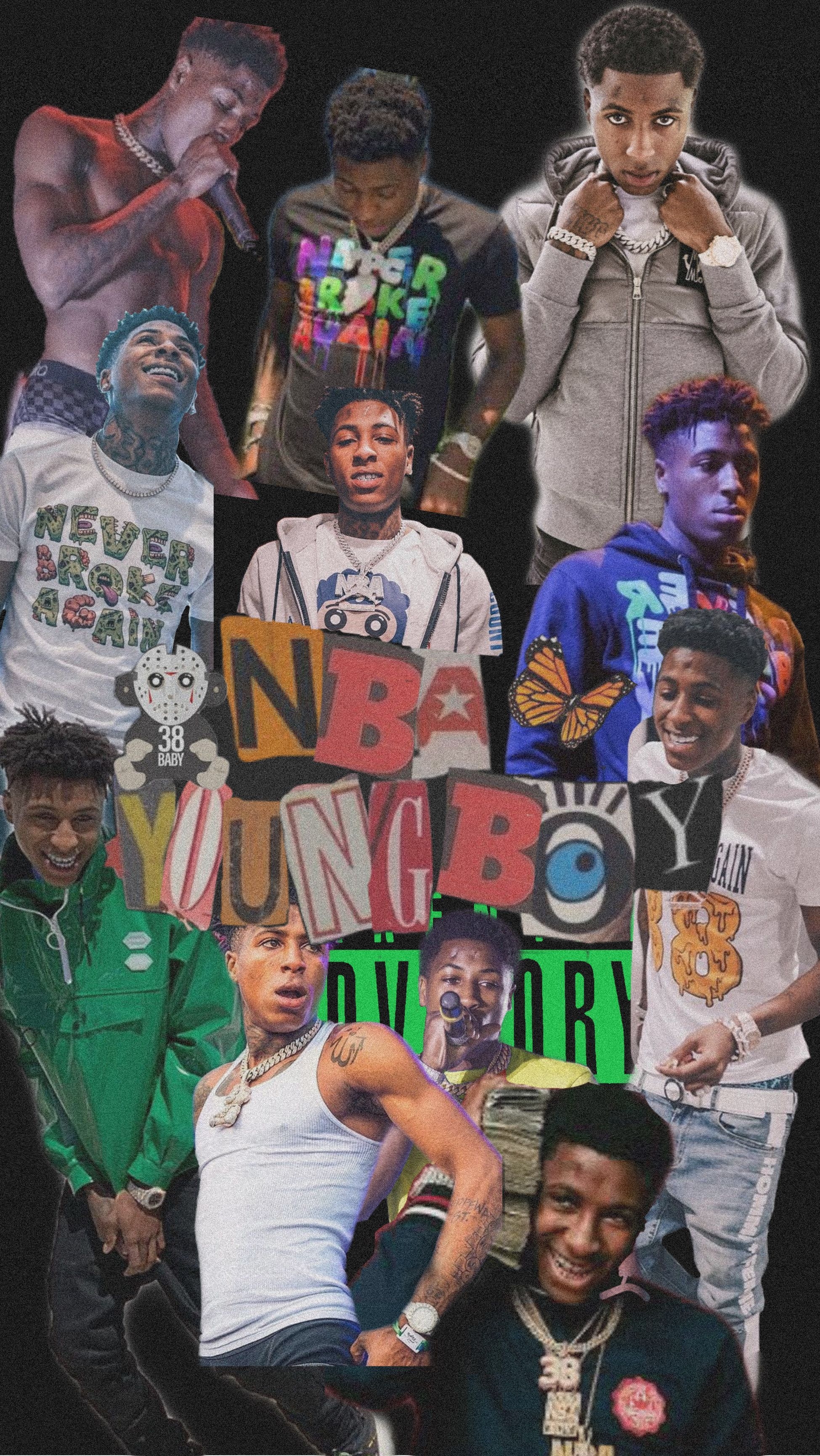 1950x3470 nba youngboy, Phone